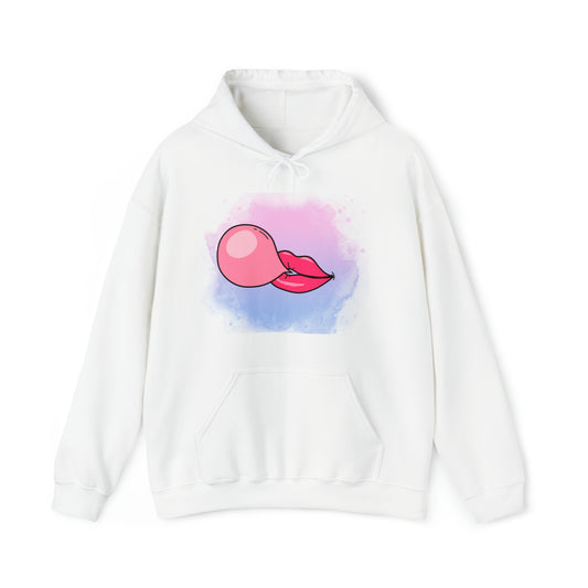 Bubble Gum kiss Hoodie, Summer Bubblegum shirt, Birthday gift for her, Galantine gift for her, best friend gift,birthday vacation,Unisex