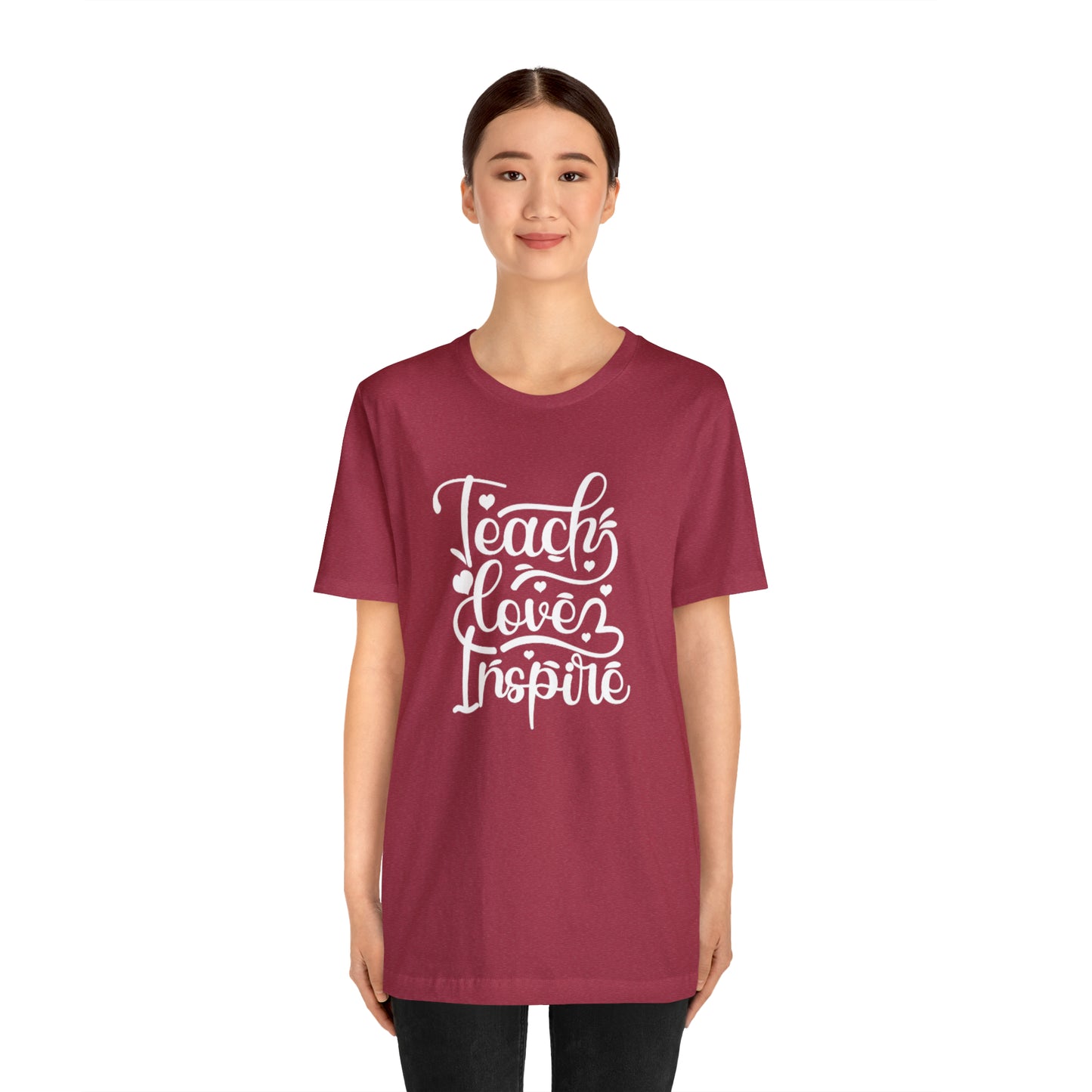 Teach love inspire T-shirt, Teacher mode Shirt, Homeschooling sweatshirt,teacher mom shirt, hoodie teacher shirt Boss lady shirt