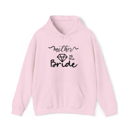 Mother of the bride Hoodie, bridal party clothes, wedding shower gift, Birthday gift for her, Pink gift, Galantine gift for her, unisex