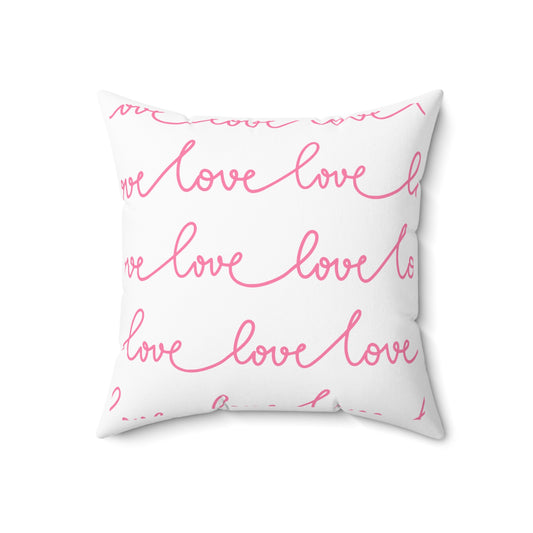 Love you pillow love story pillow Valentine's day gift for her gift for him vday gift I love you gnome matter galentines day gift vday gift