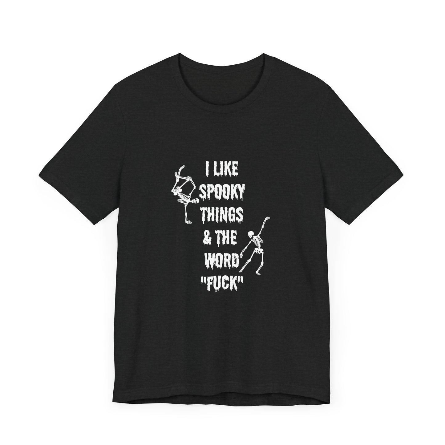 Halloween Shirt funny Halloween spooky things and the word fuck shirt spooky shirt shirt wizard Halloween shirt  bestie Halloween Christmas