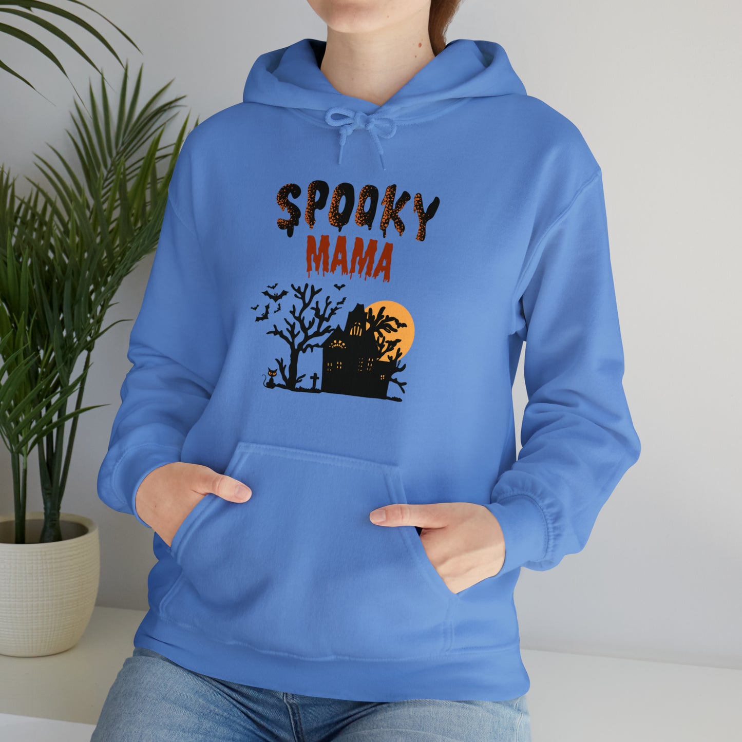 Spooky Mama Halloween Sweatshirt, spooky Ghostface Shirt, Funny Halloween Horror Shirt, Halloween Women's Sweatshirt, Halloween Tee, unisex