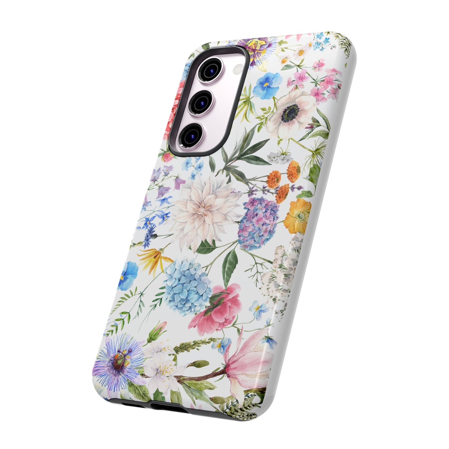 Floral phone case mother's day gift best friend gift for her gift for him flower cell phone cases Tough Cases