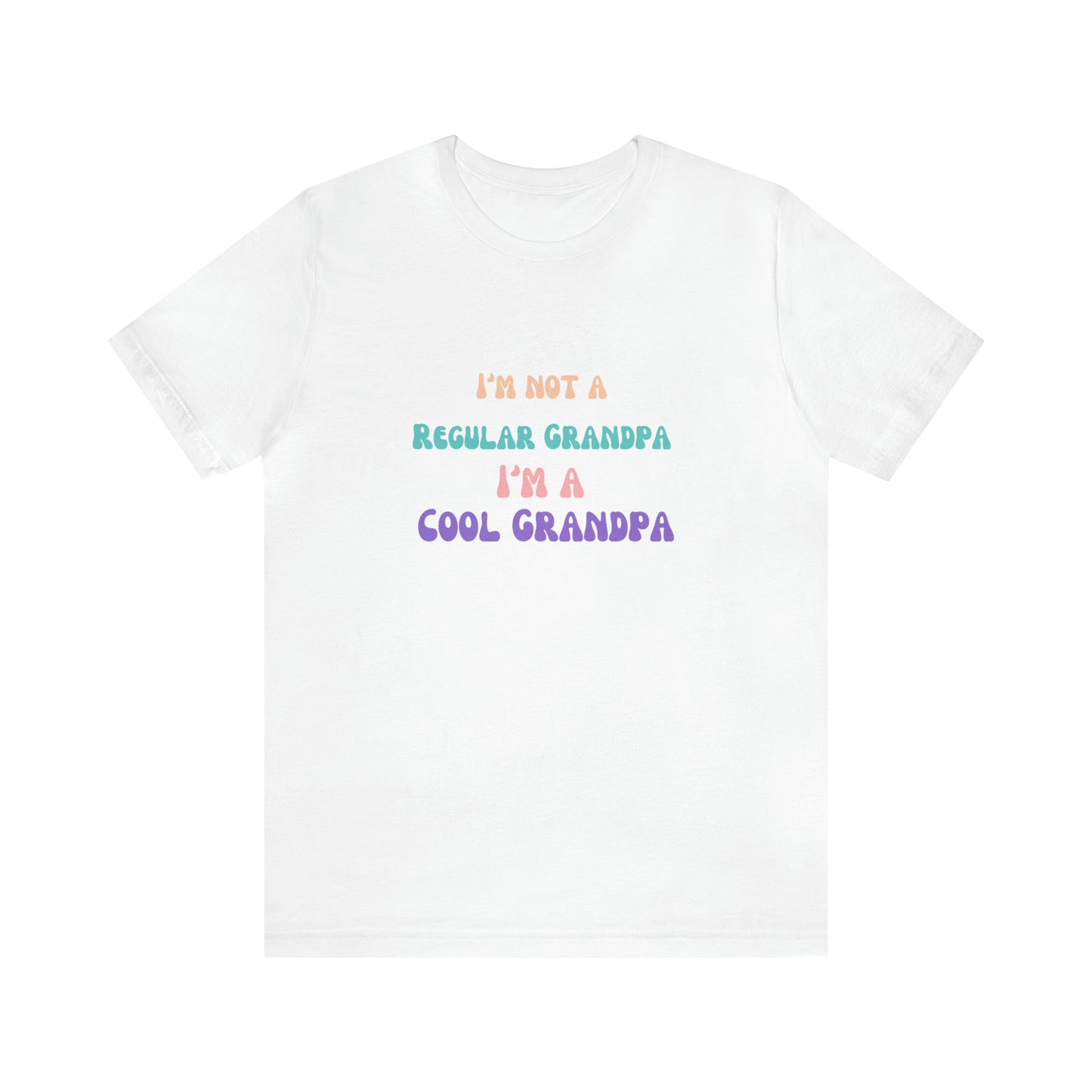 I'm a cool grandpa shirt gift for dad grandpa shirt