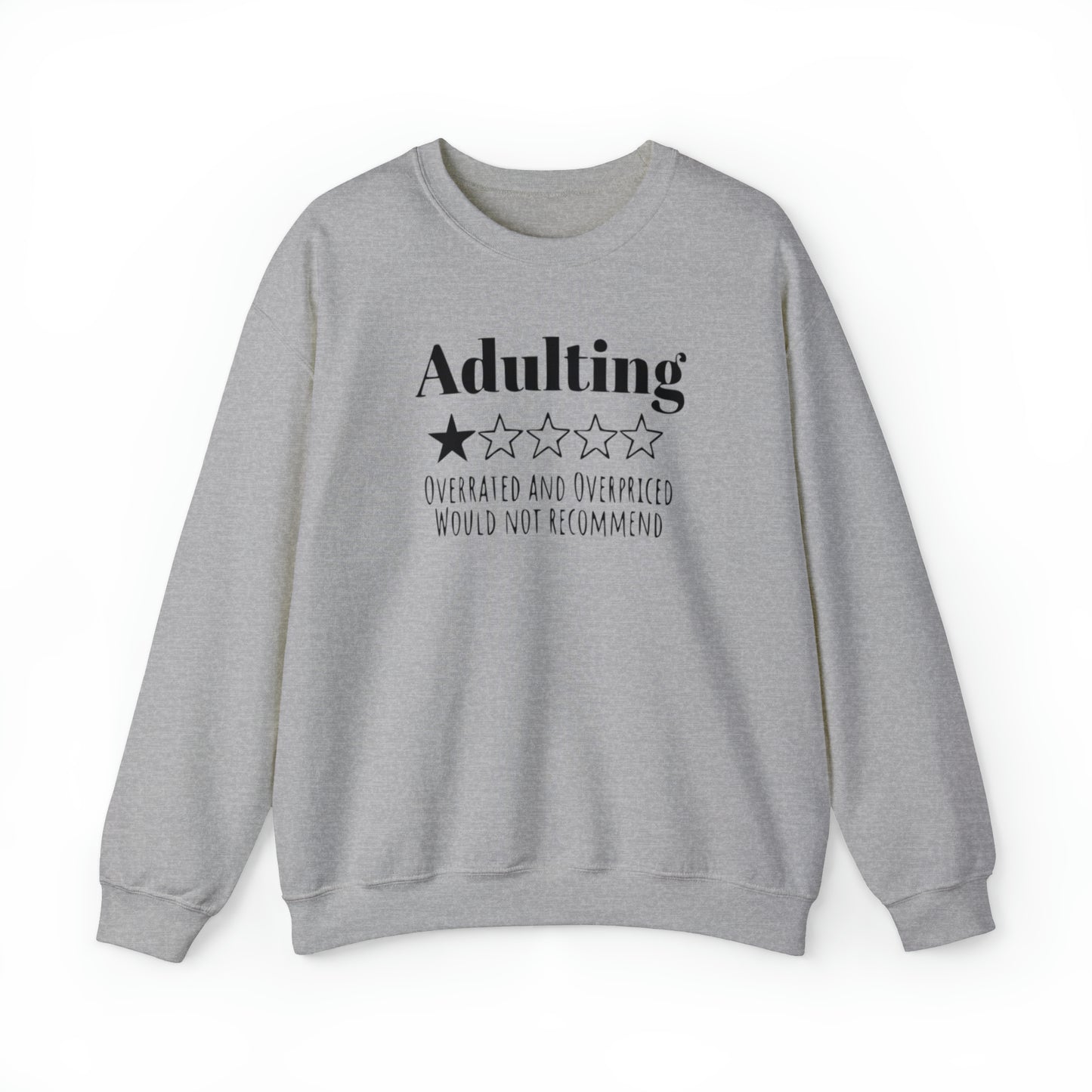I'm not Adulting Sweatshirt unisex, I'm not adulting today, Funny adulting shirt Christmas Sweater,Christmas Crewneck,Holiday Christ