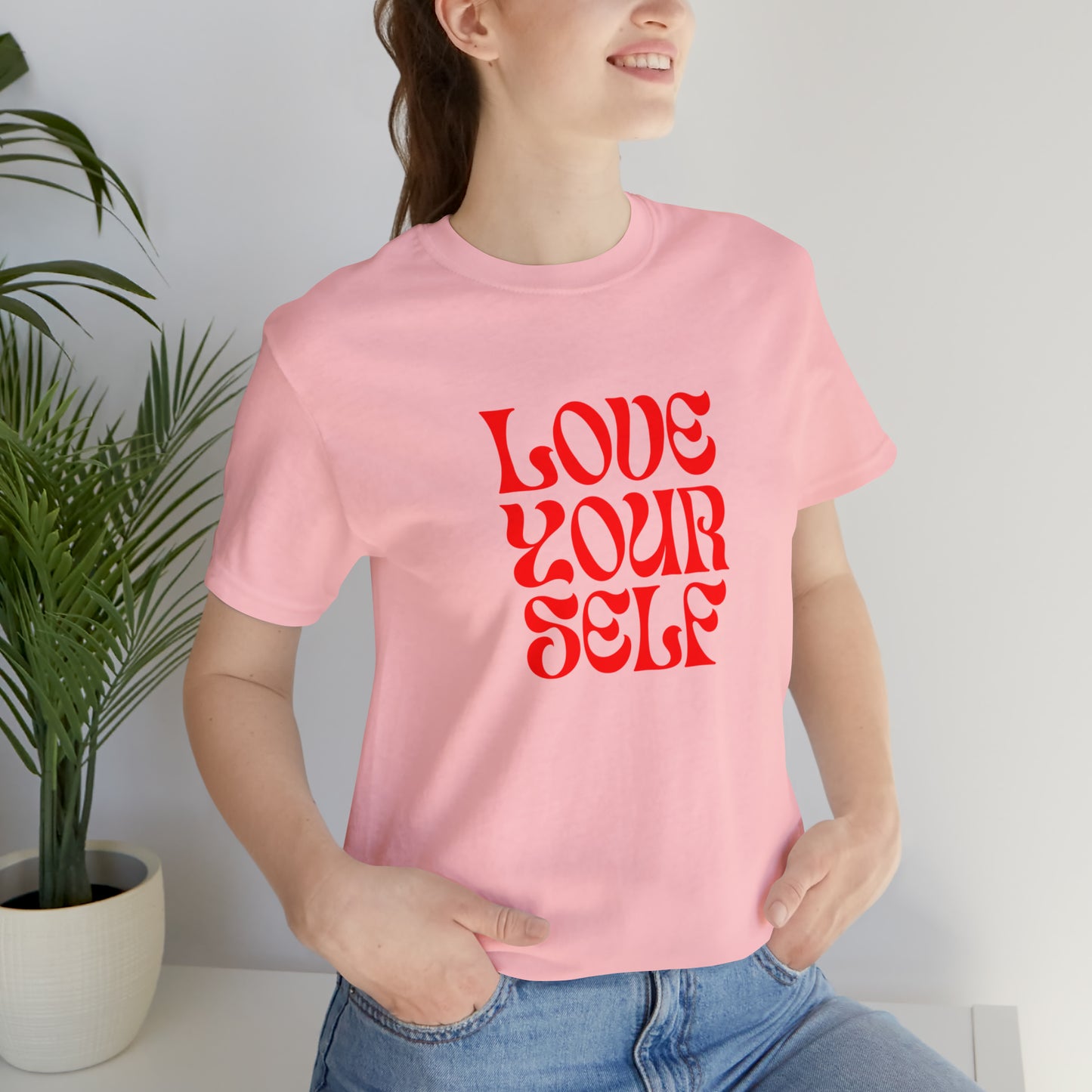 Love Yourself shirt,self-care vacation shirt,gym motivation shirt, best friend gift, appreciation shirt, vacation outfit,girls vacation trip