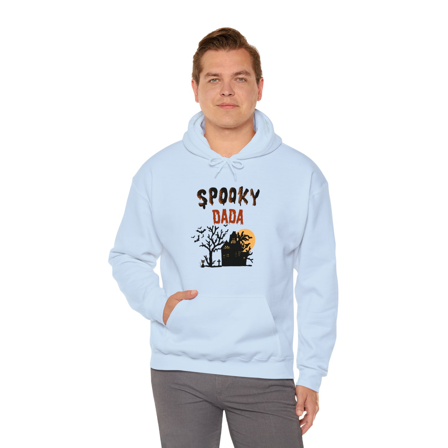 Spooky Dad Halloween Sweatshirt, Daddy haunted house sweatshirt Funny Halloween Horror sweater Halloween Sweatshirt, Halloween Tee, unisex