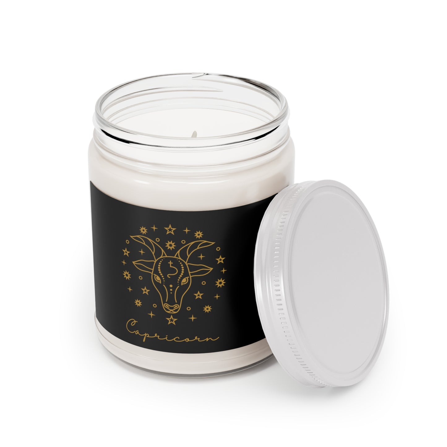 Gift for Capricorn candle black and gold candle best friend candle gift for bridesmaids gift bachelorette party gift for her gift for him