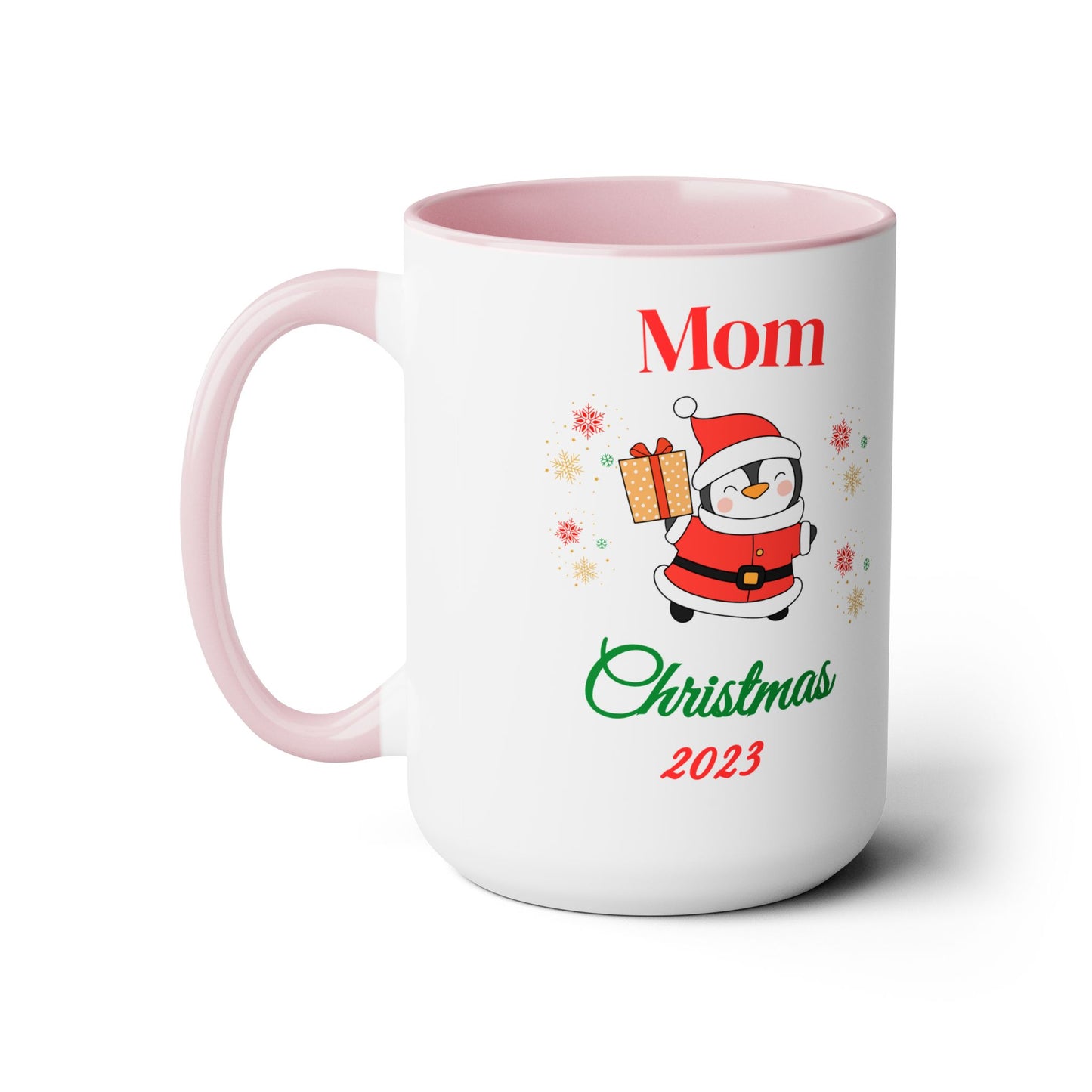 Hot cocoa mom Christmas mug gift for mom coworker gift mug Floral mug gift for her Mug funny gift for wife Coffee Mugs Christmas gift 15oz