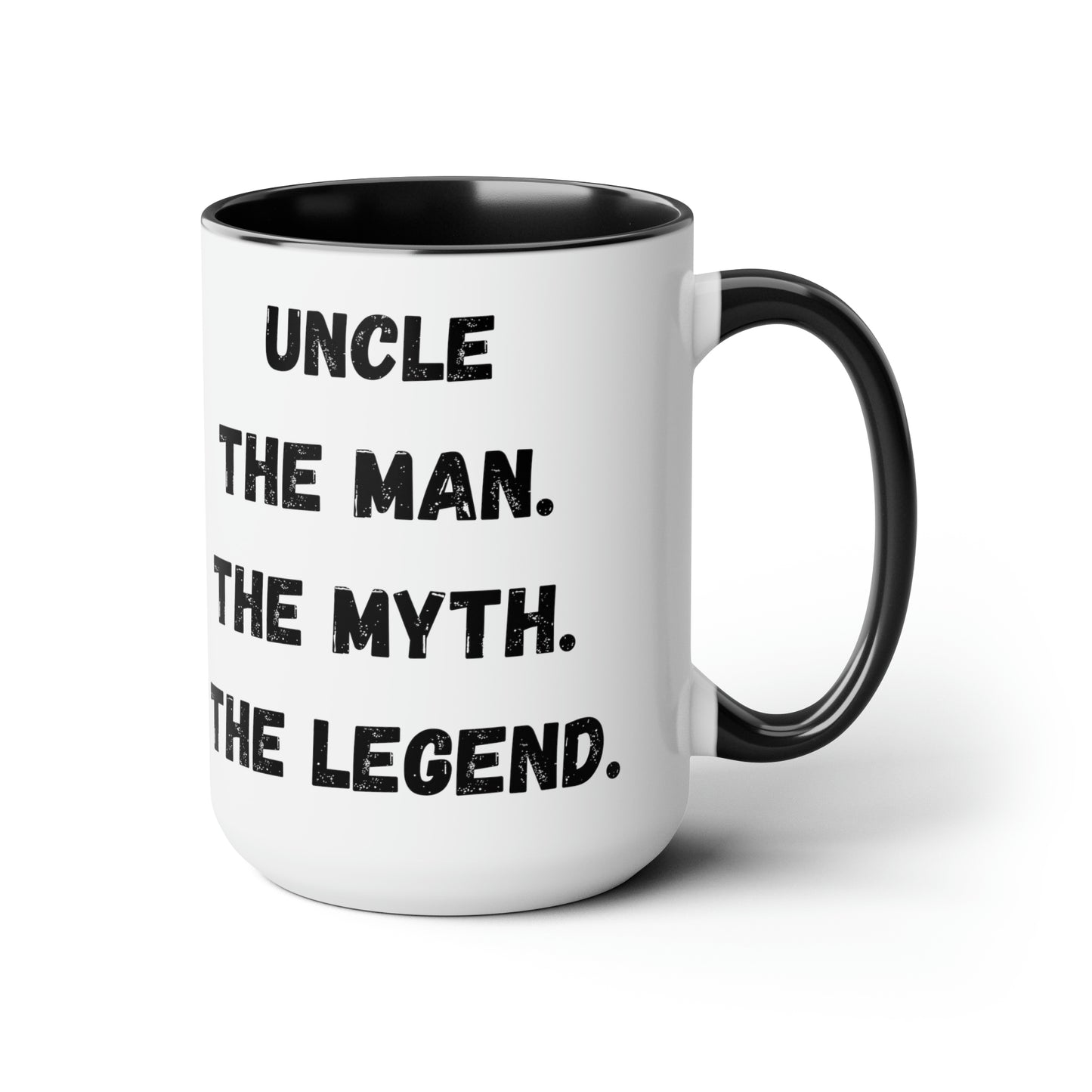 Uncle the man mug the myth the legend mug Daddy mug love you dad sister gift Coffee Mug pregnancy reveal gift heart mug gift for him Coffee