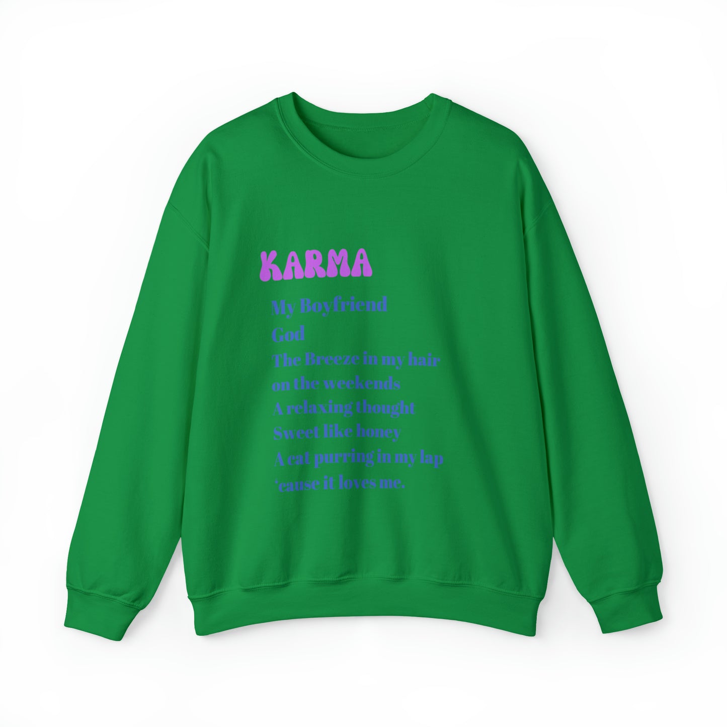 Karma sweater Taylor's Version Sweatshirt swiftie shirt Era Tour sweater best friend gift Womens Sweatshirt concert merch Tee christmas gift