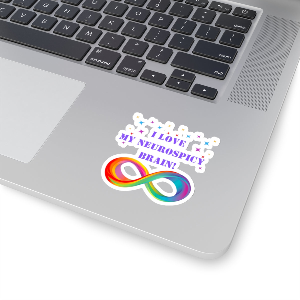 NeuroDivergent sticker I love my neurospicy brain sticker autism sticker neurospicy bestie gift for her bestfriend Kiss-CutSticker autism