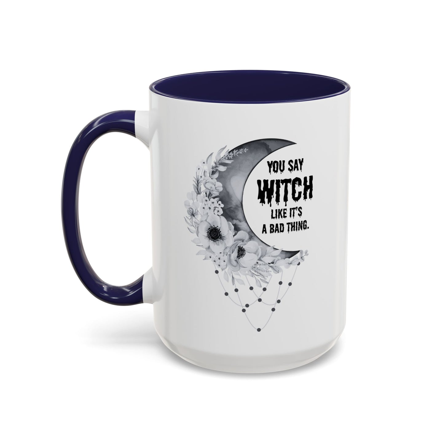 Witch mug Halloween mug Spooky things mug office funny gift best friend gift Christmas word fuck sarcastic humour gift Coffee Mug(11, 15oz)