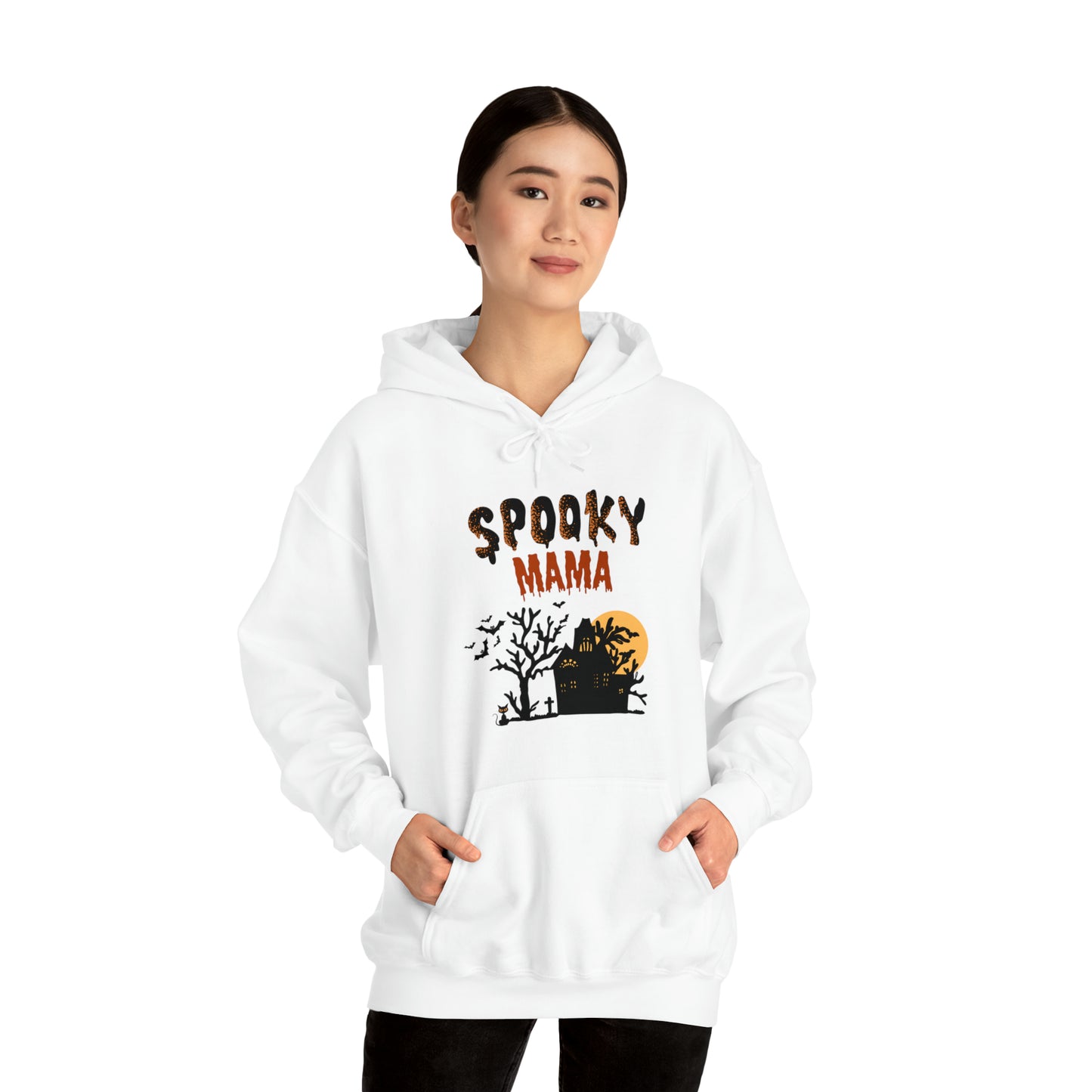 Spooky Mama Halloween Sweatshirt, spooky Ghostface Shirt, Funny Halloween Horror Shirt, Halloween Women's Sweatshirt, Halloween Tee, unisex