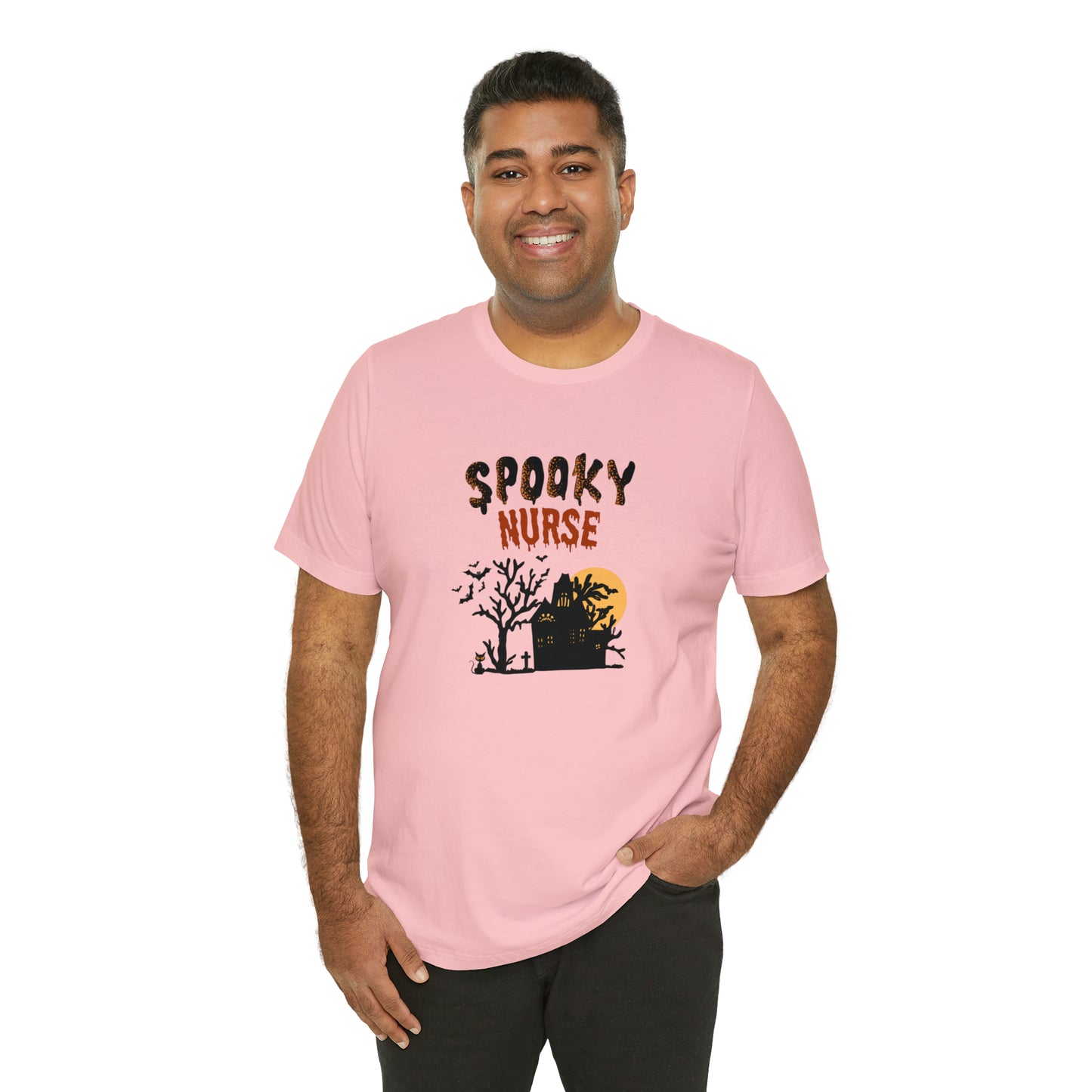 Spooky Nurse Halloween shirt, Nurse trick or treat ghost Halloween tshirt,Halloween Sweatshirt,Spooky Season T Shirt,Christmas gift