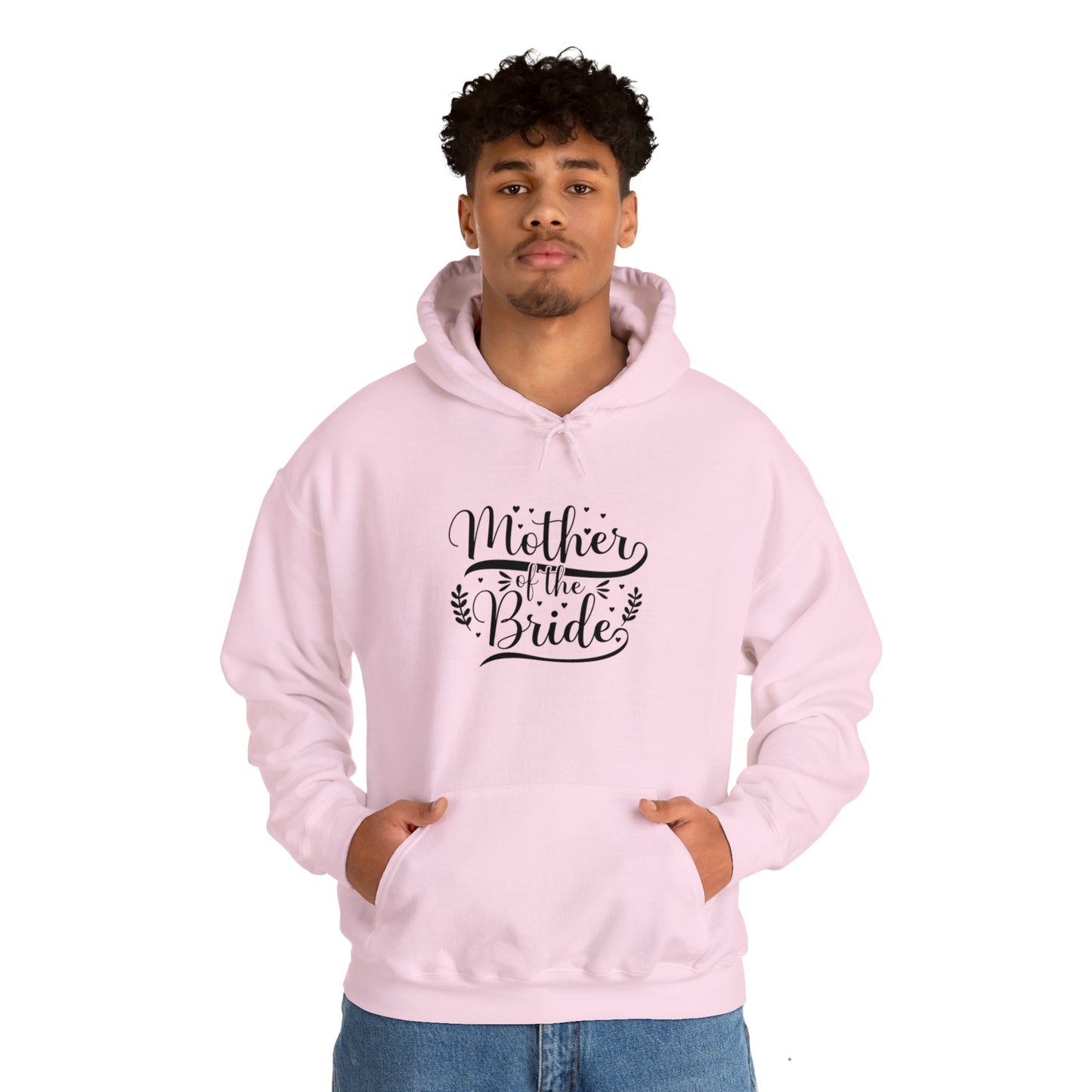 Mother of the bride Hoodie, bridal party clothes, wedding shower gift, Birthday gift for her, Pink gift, Galantine gift for her, unisex gift