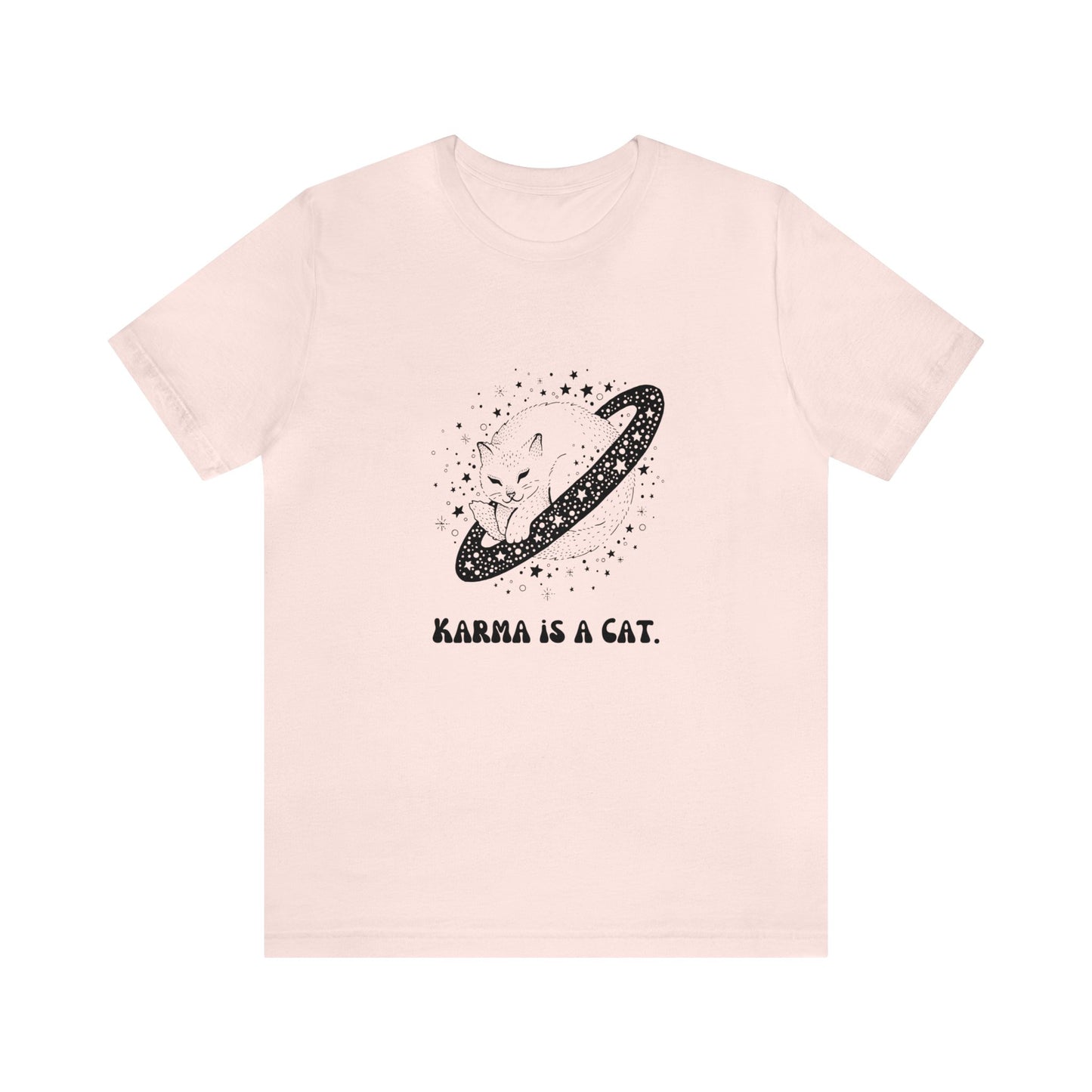 Karma is a cat shirt Cat lover tshirt book lover shirt Taylor witchy cat Shirt Halloween Cat Gift for Cat Lover Gift for Cat lover shirt