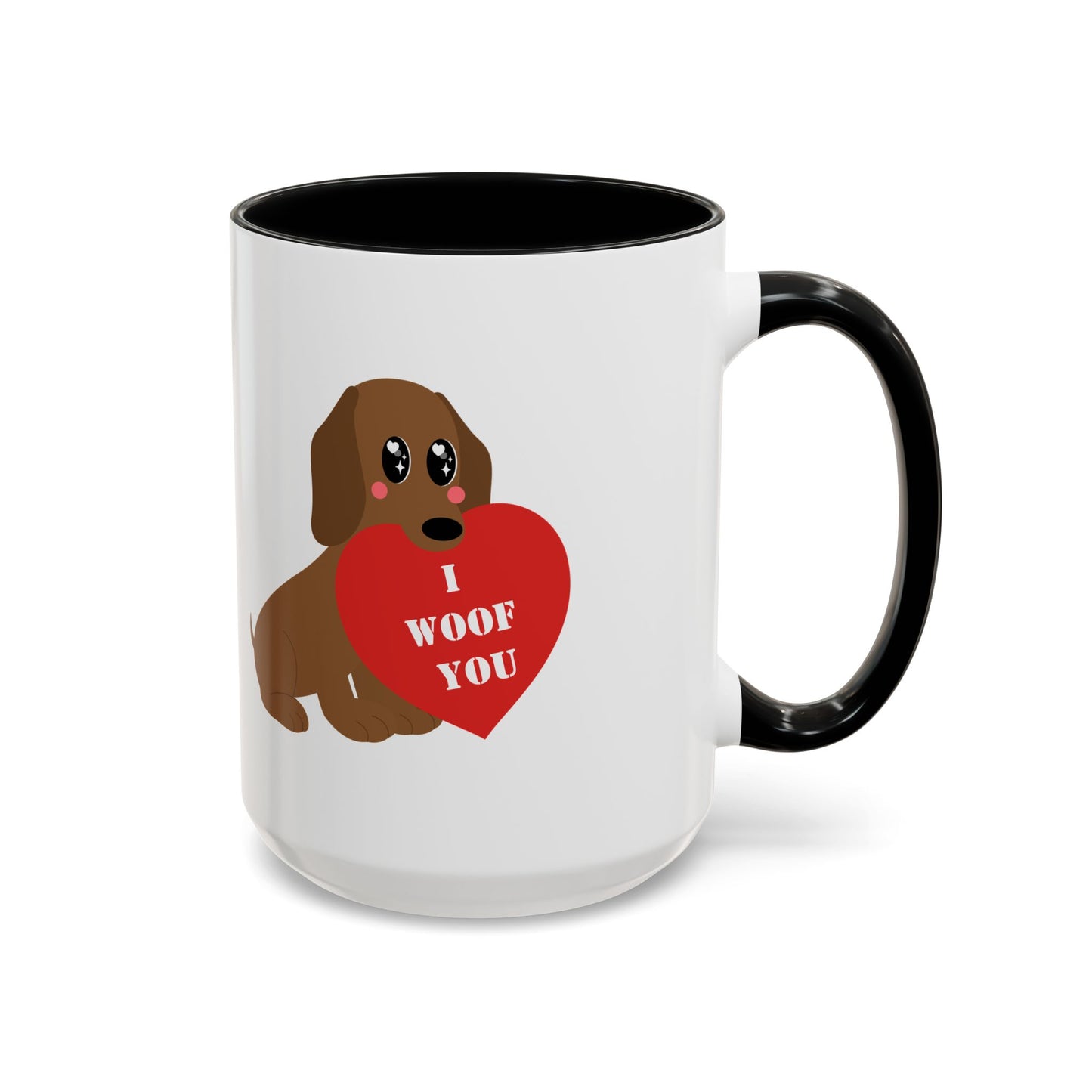 Dog lover mug I woof you mug Valentines day mug i love you Galantines day Bestie gift for her gift tea Mug Coffee Gift for Mom vday gift