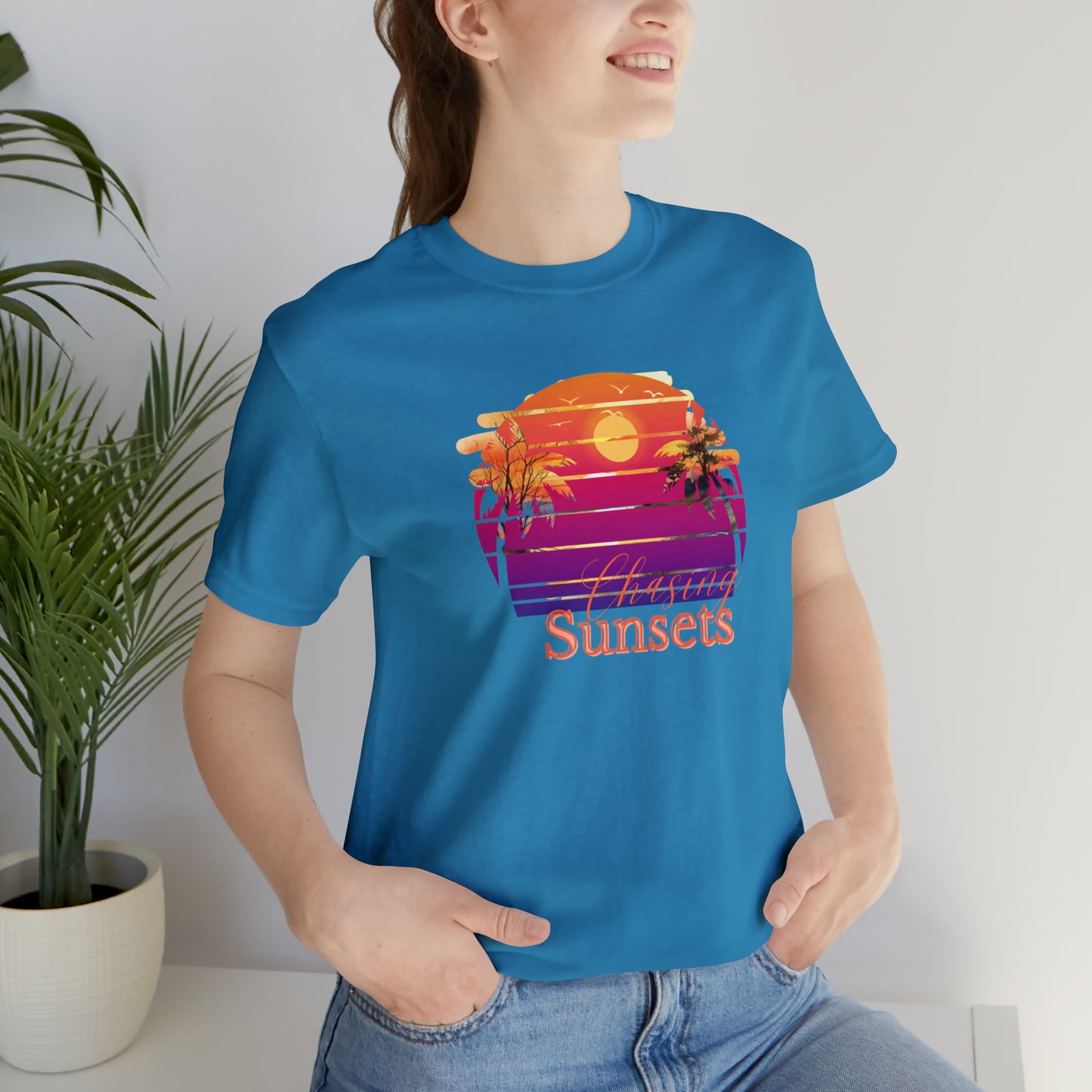 Chasing Sunsets shirt Life is an Adventure shirt Good vibes only shirt Adventurer shirt gift for her gift for him vacation shirt best friend