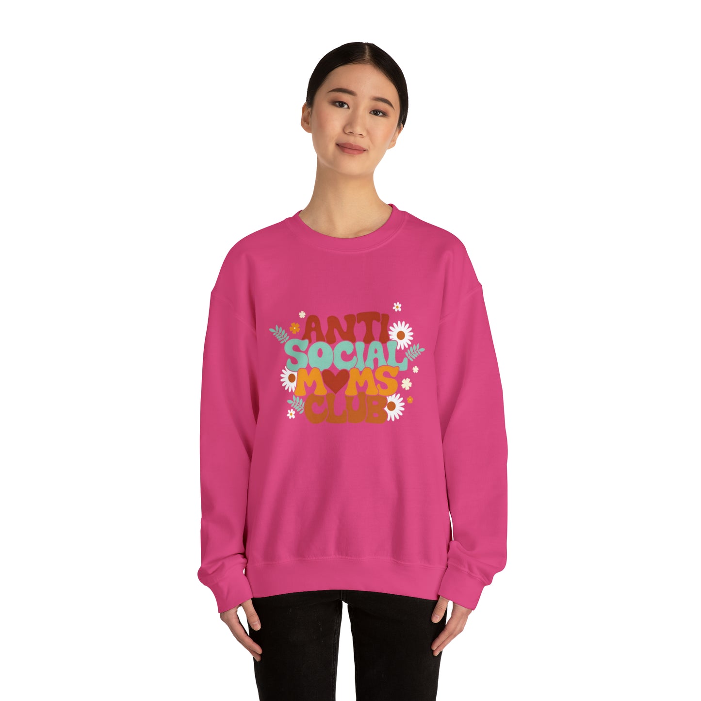 Anti social moms club sweatshirt, Mama Mother Mom sweatshirt, Gift for mom, Christmas gift for her,for him,Birthday gift for her