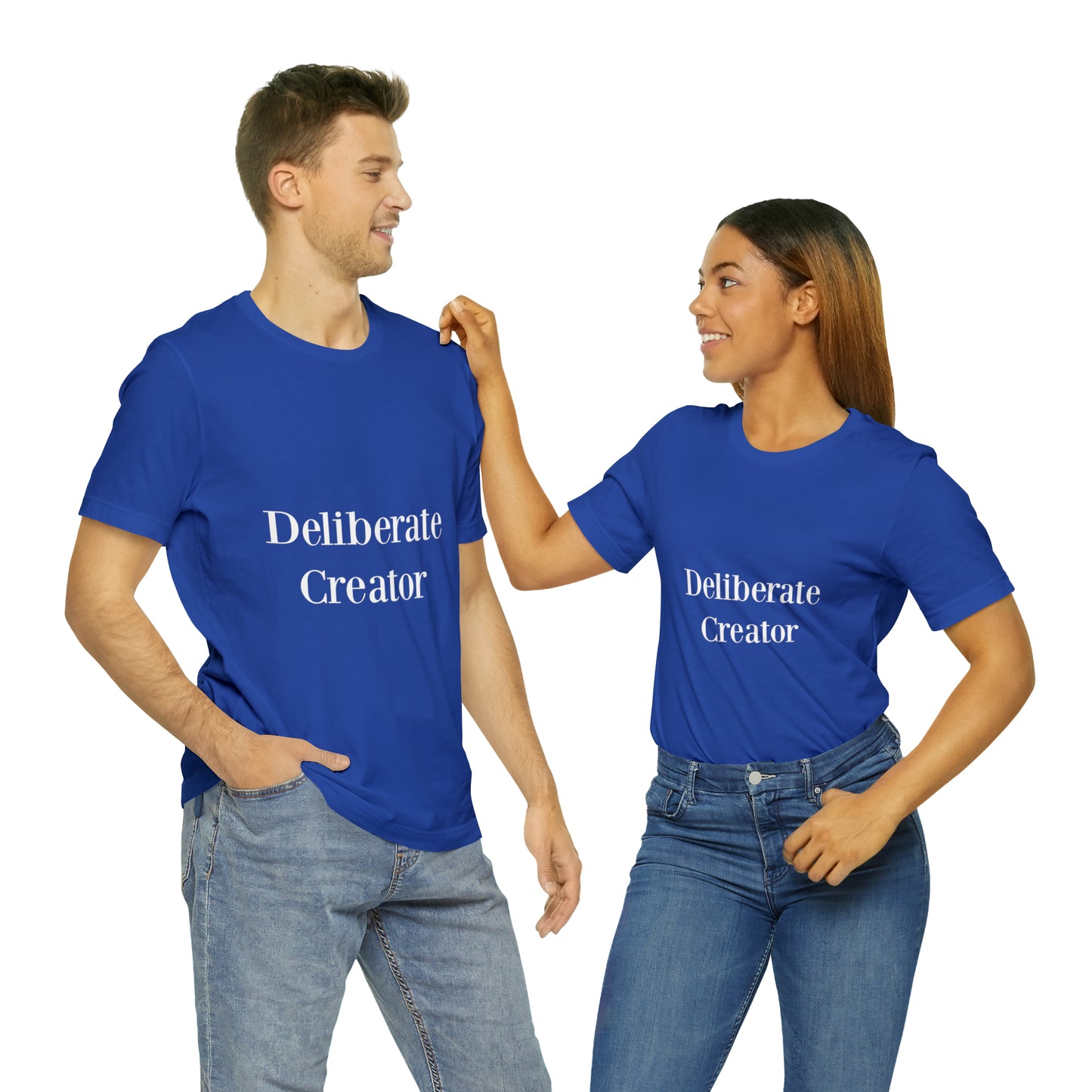 Deliberate creator tee,  Unisex Jersey Short Sleeve Tee