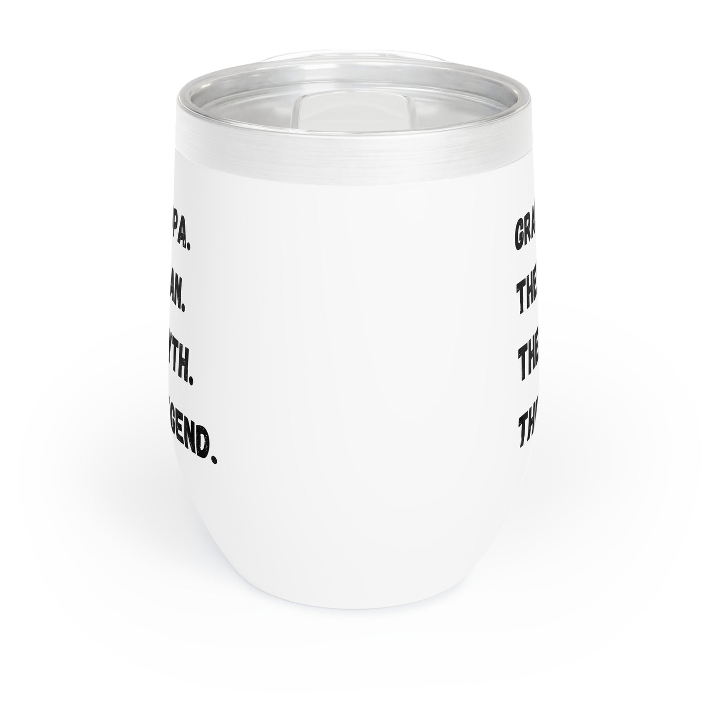 Grandpa the man the myth the Legend tumbler Dad coffee tumbler father's day gift tea gift for brother padrino gift Chill Wine Tumbler