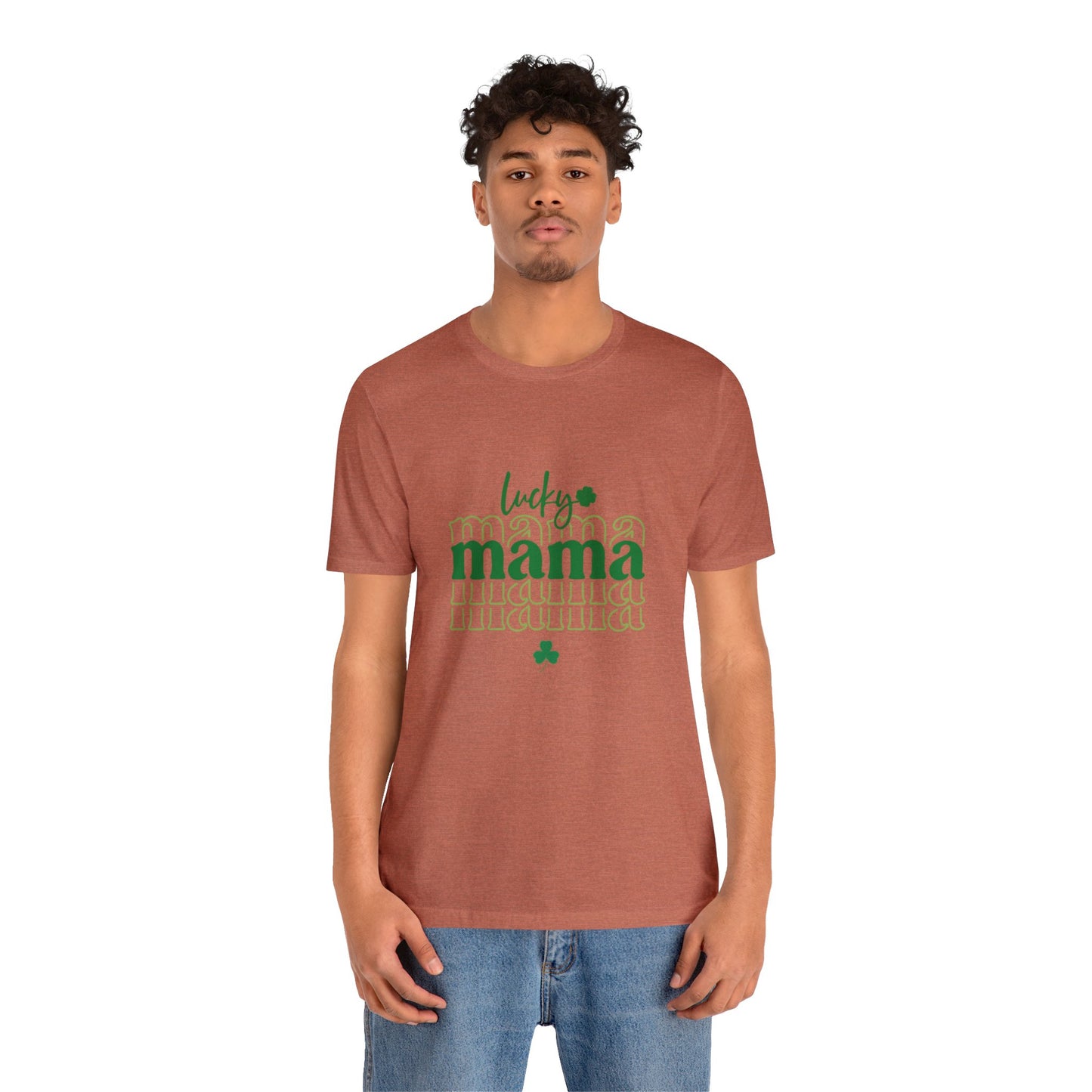 Lucky mama shirt Irish luck shirt st Patrick's day gift Unisex Tee choose happy Retro Shirt Retro T-Shirt best friend vacation shirt beach