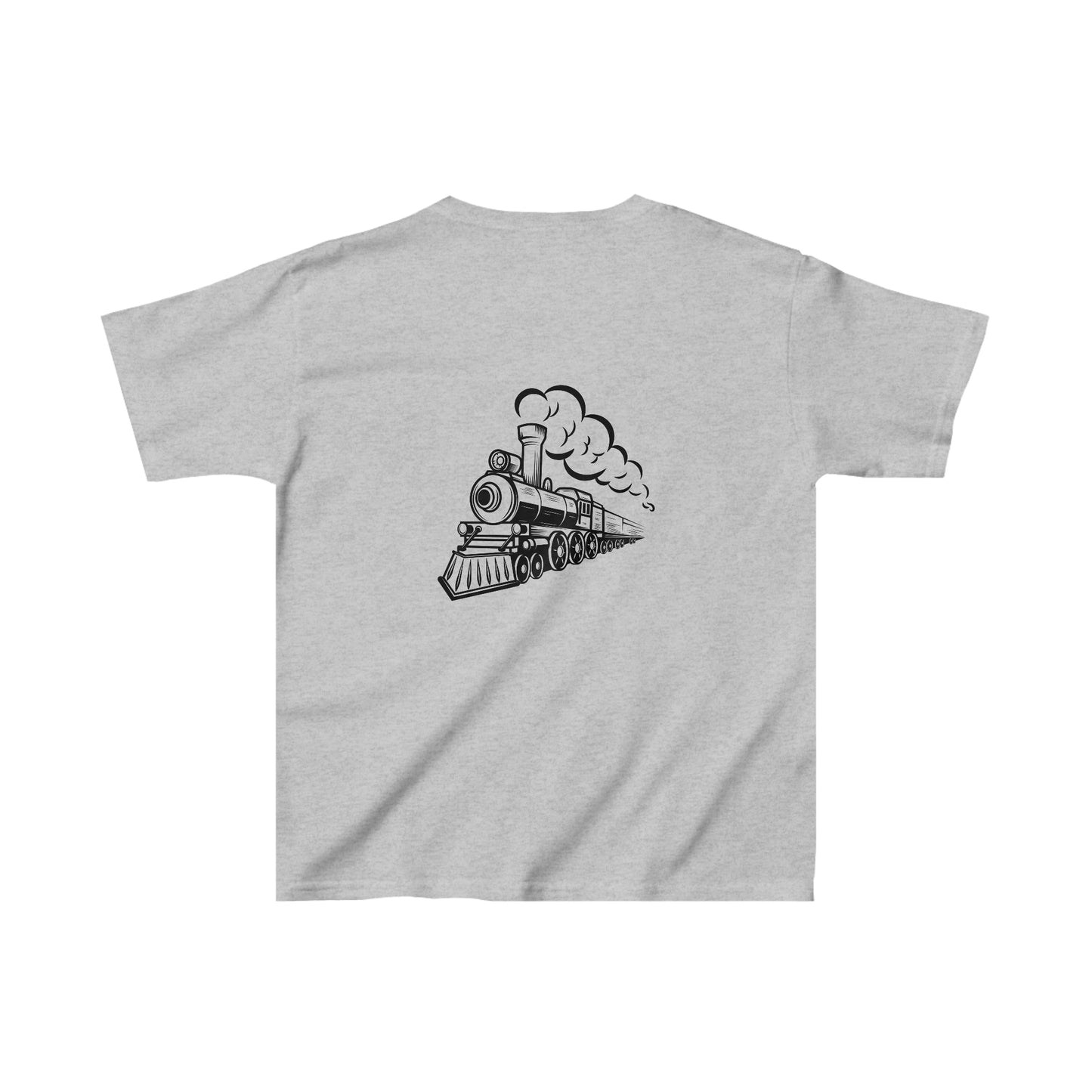 All aboard the train shirt Birthday boy shirts birthday girl shirt Kids Heavy Cotton™ Tee