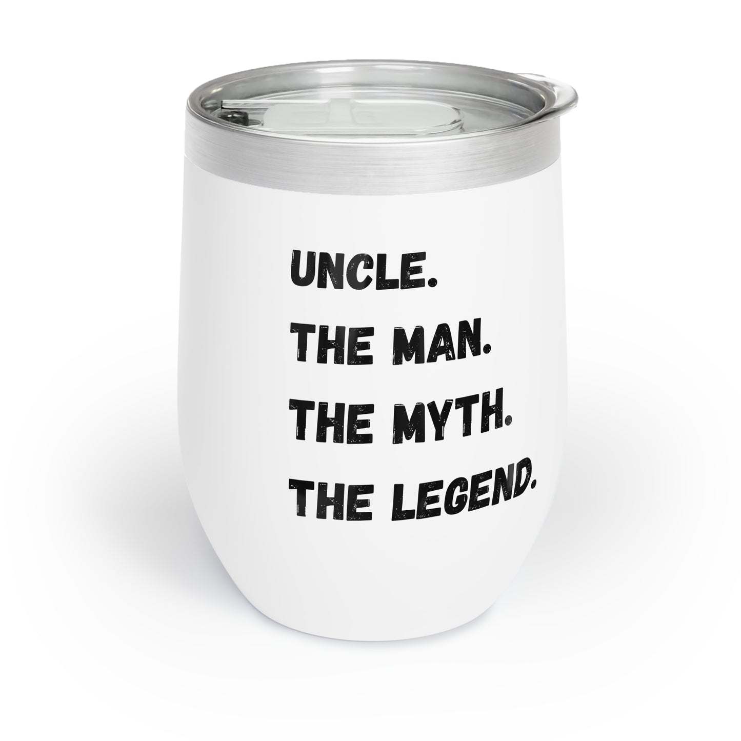 Uncle the man the myth the Legend tumbler gift for uncle brother gift padrino gift Chill Wine Tumbler coffee mug tea cup