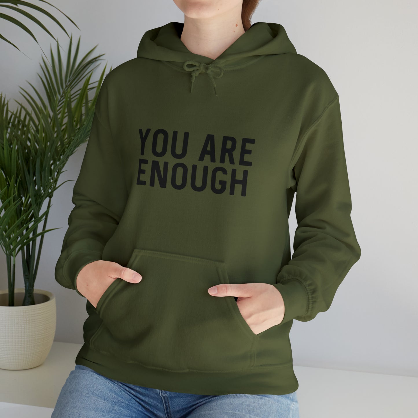 You are enough hoodie motivational sweater yogawear best friend gift mental health gift Teach hoodie, Teacher mode Hoodie Christmas Sweater,