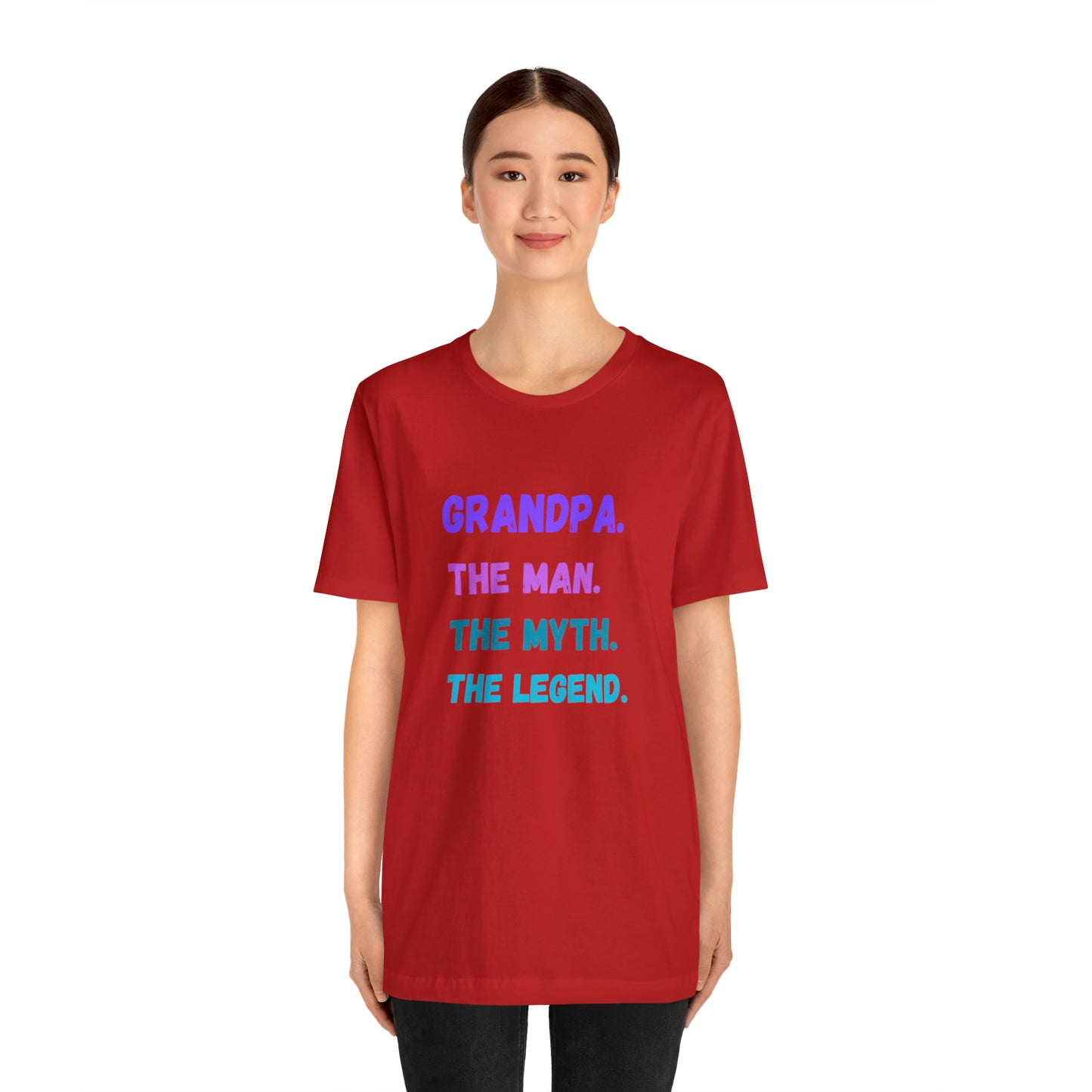 Grandpa shirts the man the myth the legend t-shirt gift for Dad and me shirts Father's day gifts best friend Christmas gift for dad