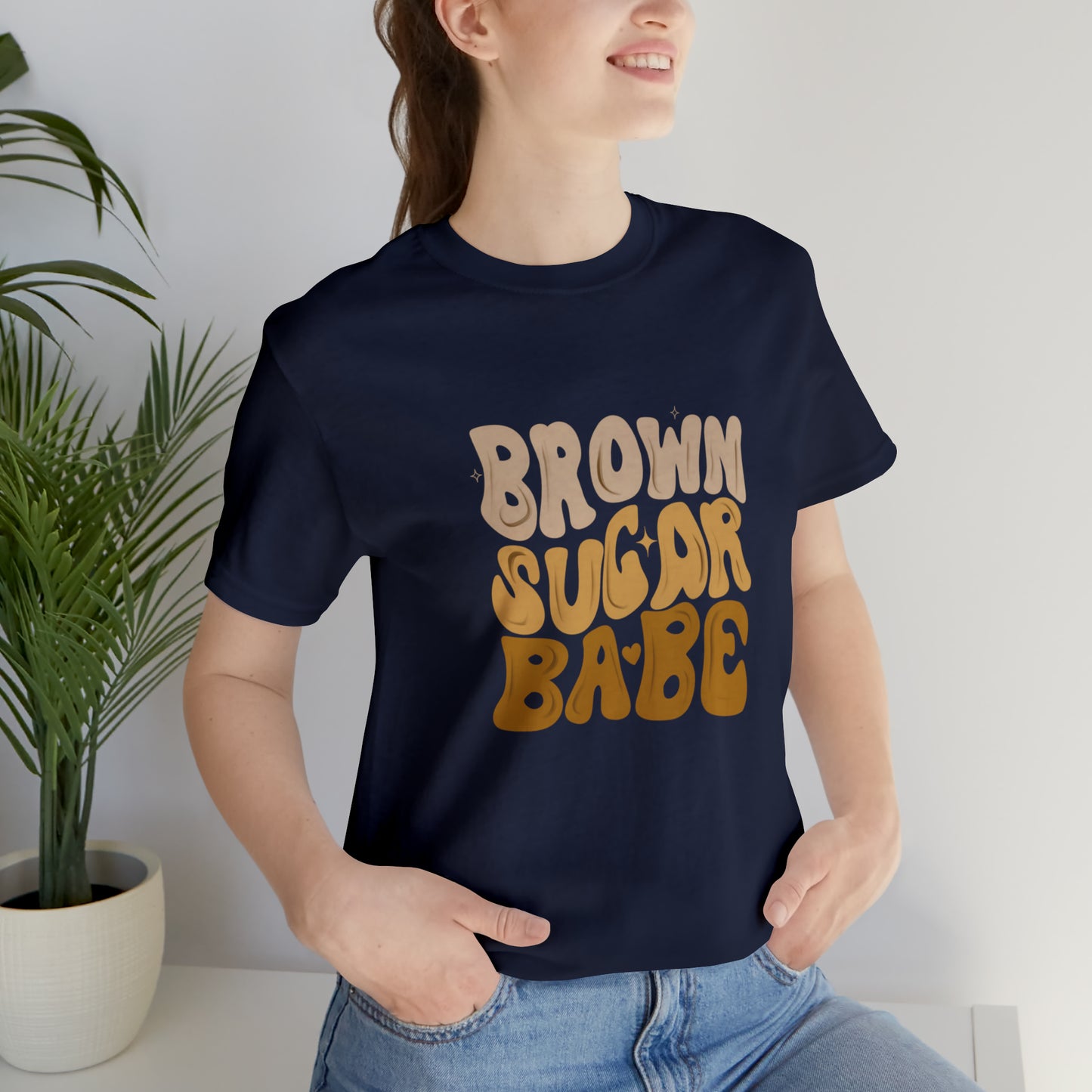 Brown Sugar Babe shirt, Gift for her, gift for him, Birthday shirt, Family vacation shirts, Unisex Jersey Short Sleeve Tee