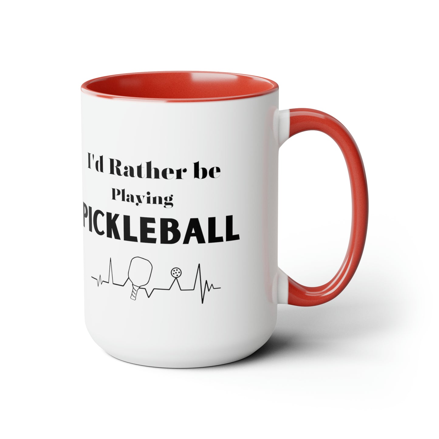 I'd rather be playing pickleball mug pickleball lover Daddy mug gift for her gift for him Coffee Mug pregnancy reveal gift wife Coffee tea
