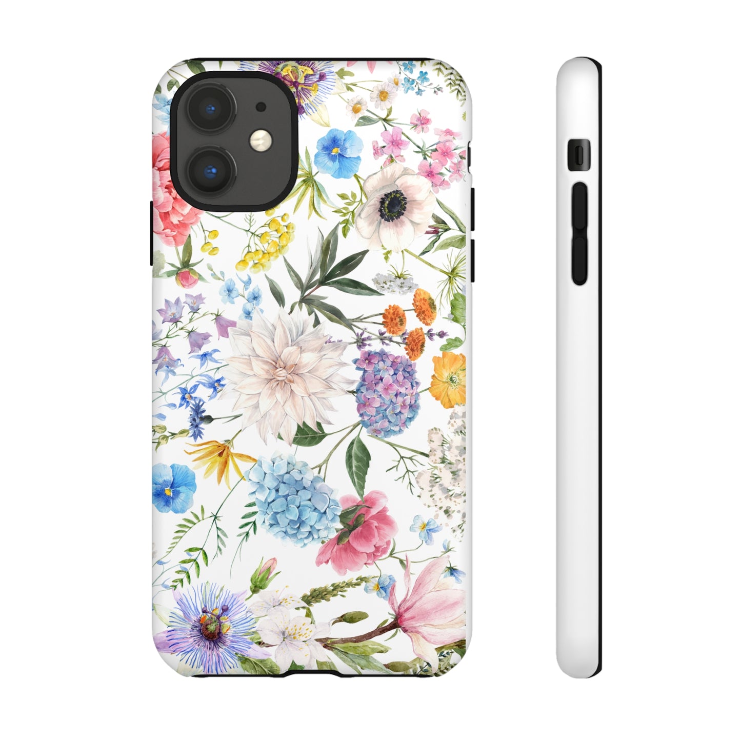 Floral phone case mother's day gift best friend gift for her gift for him flower cell phone cases Tough Cases