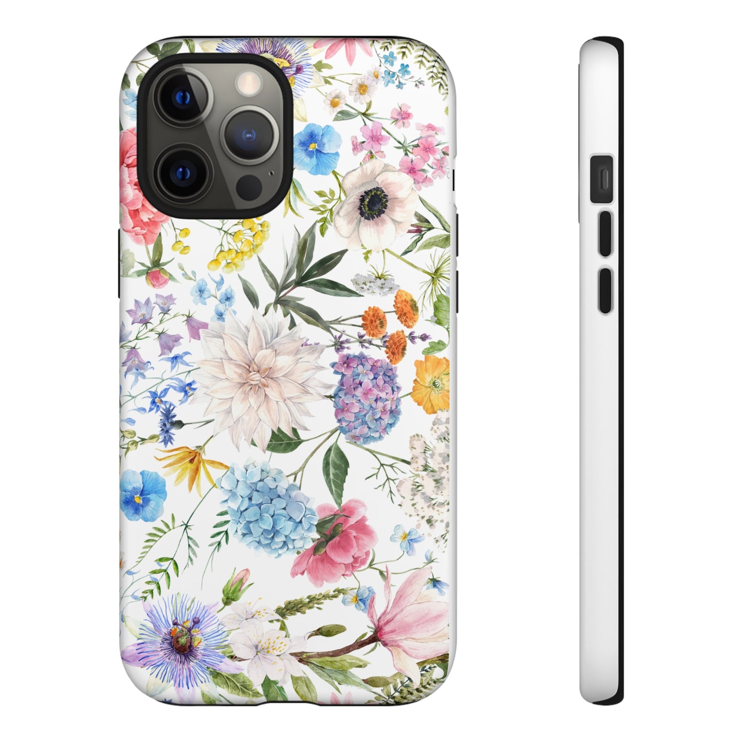 Floral phone case mother's day gift best friend gift for her gift for him flower cell phone cases Tough Cases