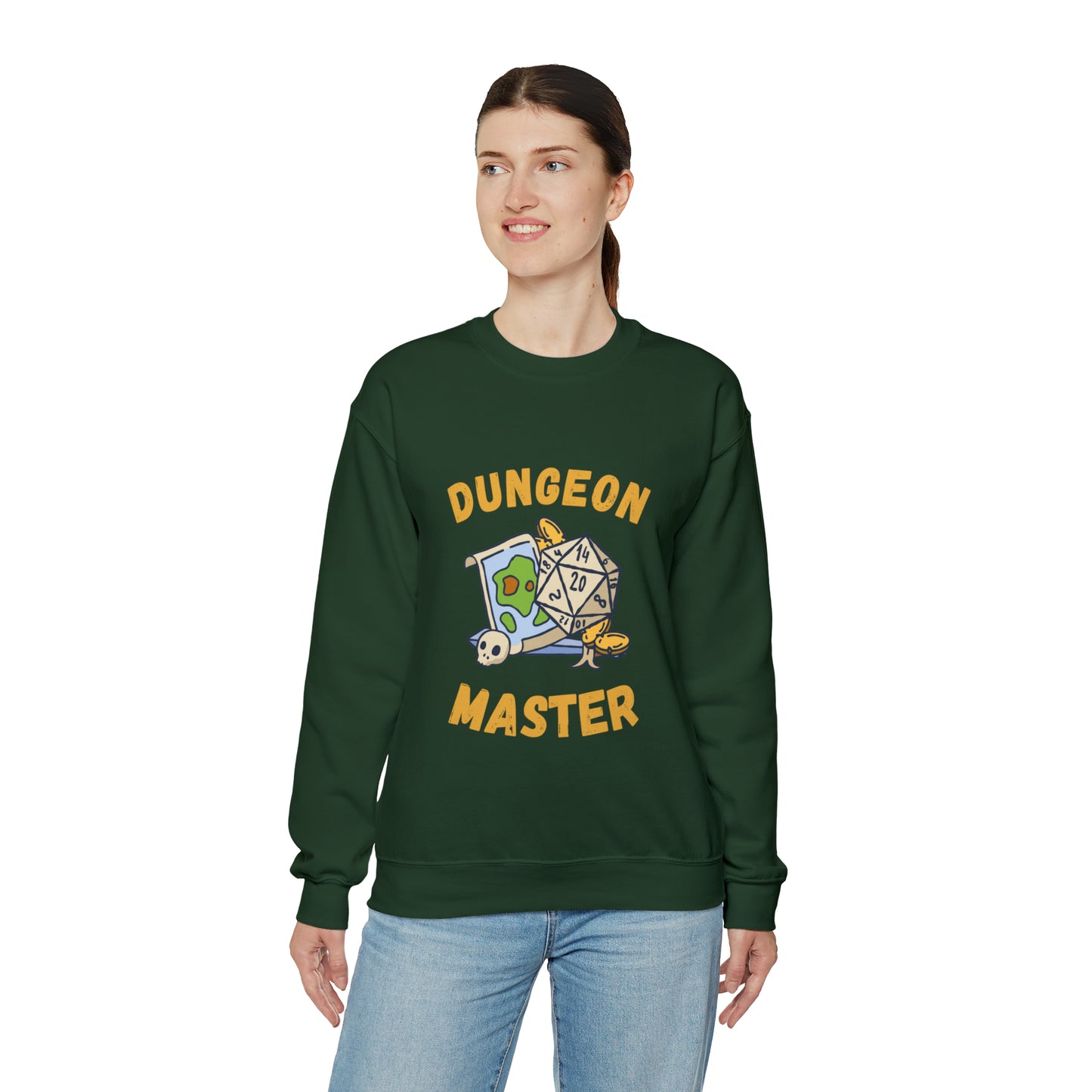 Dungeon Daddy sweatshirt, DnD Dungeon Dad Shirt,Fathers Day Gift,Bday or Xmas Gift, Dungeons and Dragons Clothing for HimChristmas gift