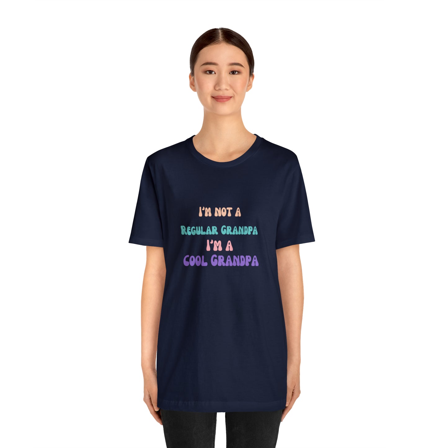 I'm a cool grandpa shirt gift for dad grandpa shirt