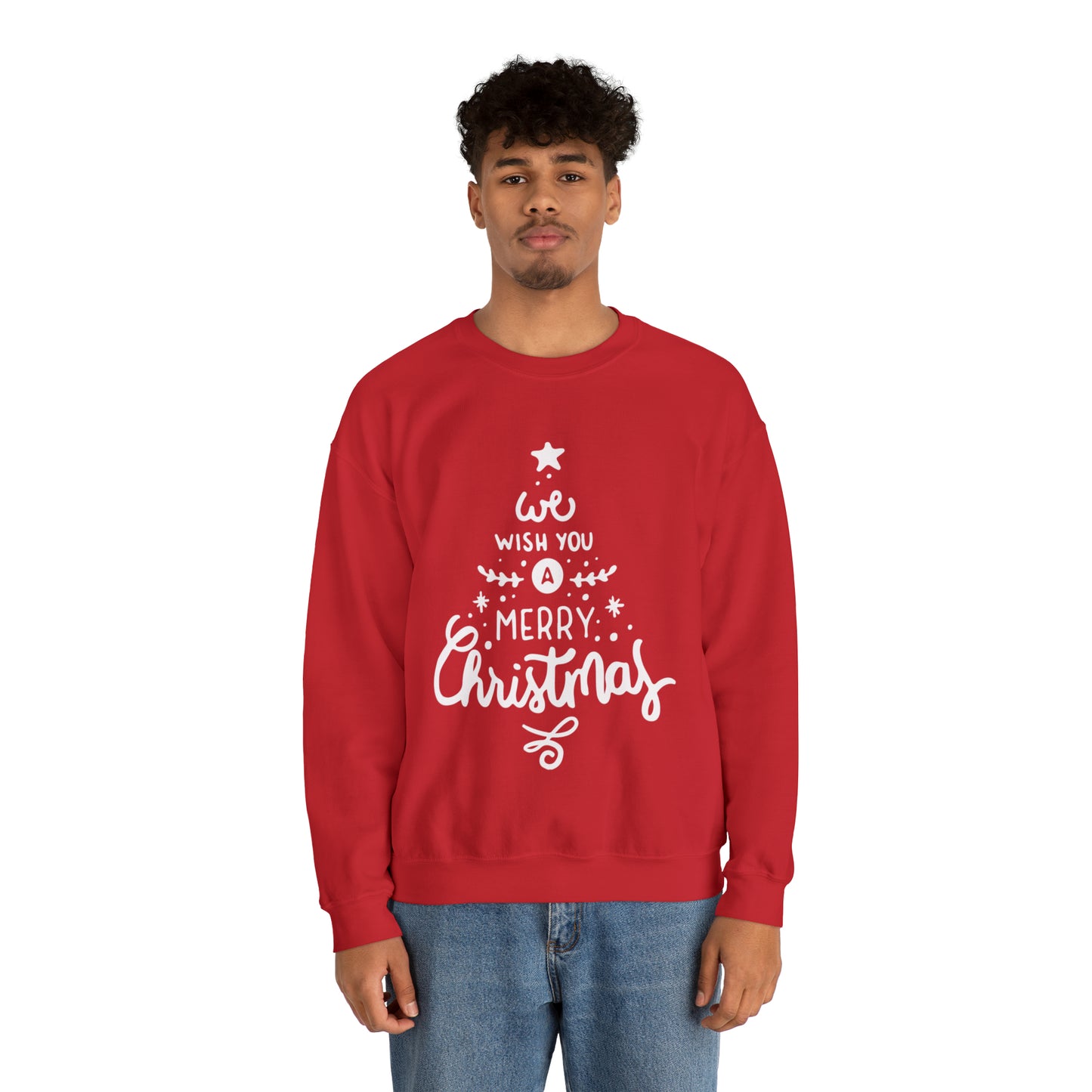 Red Festive AF sweater Merry Bright Christmas sweatshirt Holiday Sweater Christmas gift