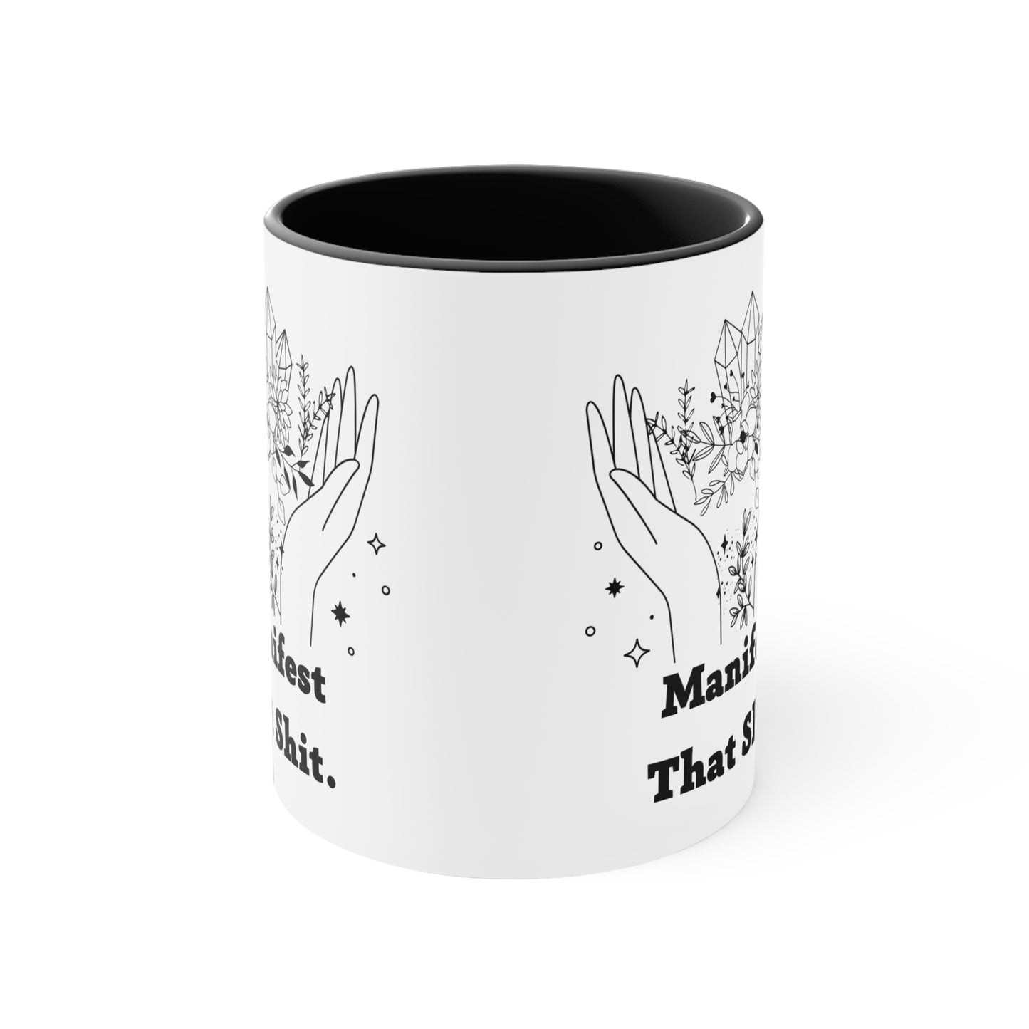 Manifest that shit mug spiritual motivational gift birthday gift custom mug gift for best friend coffee tea gift for her gift for him 11oz
