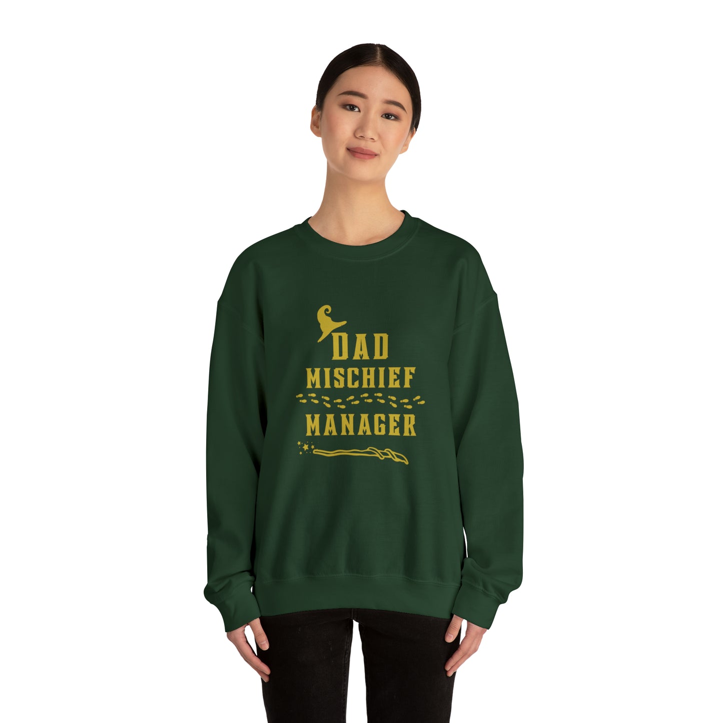 Dad Mischief Manager Hogwarts Alumni sweatshirt Universal Studios Shirts wizard House School Merry Christmas gift for her gift for him