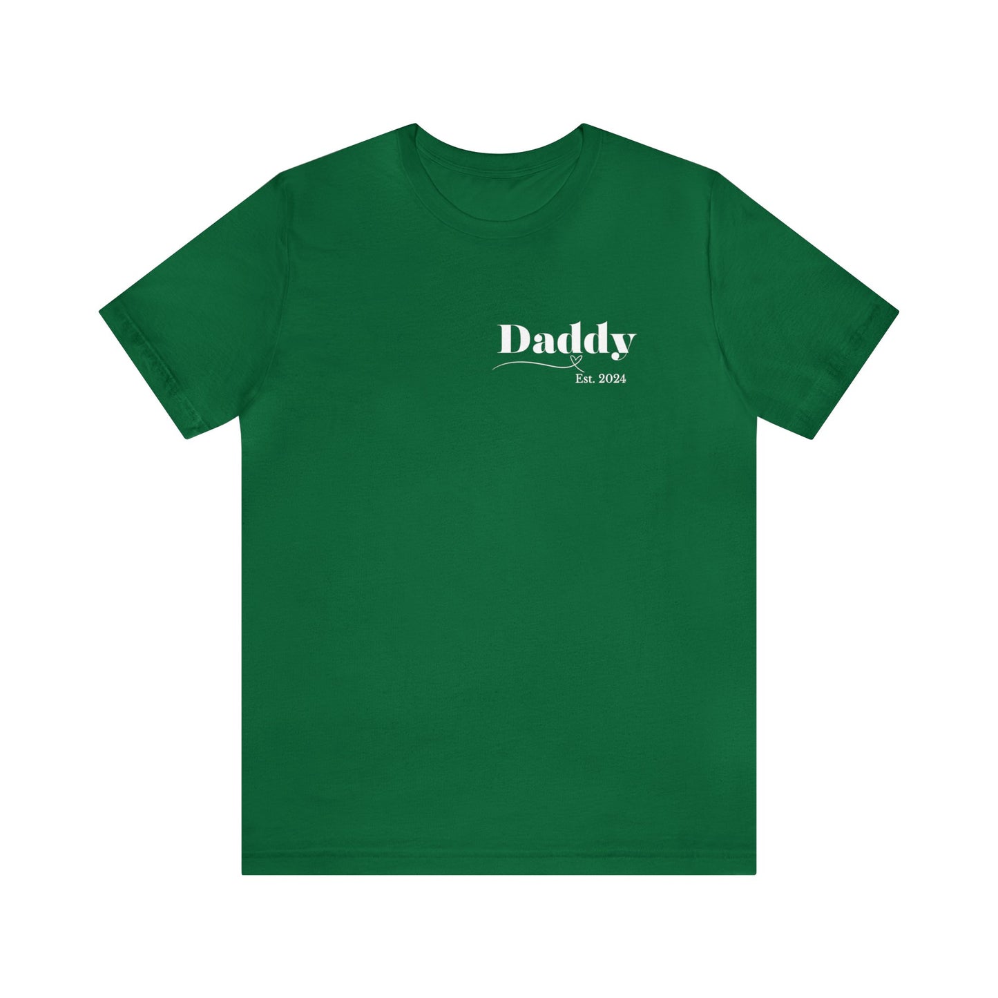 Daddy shirt pregnancy reveal shirt New dad gift dad shirt new mom shirt Christmas gift for her gift for him bridal shower gift