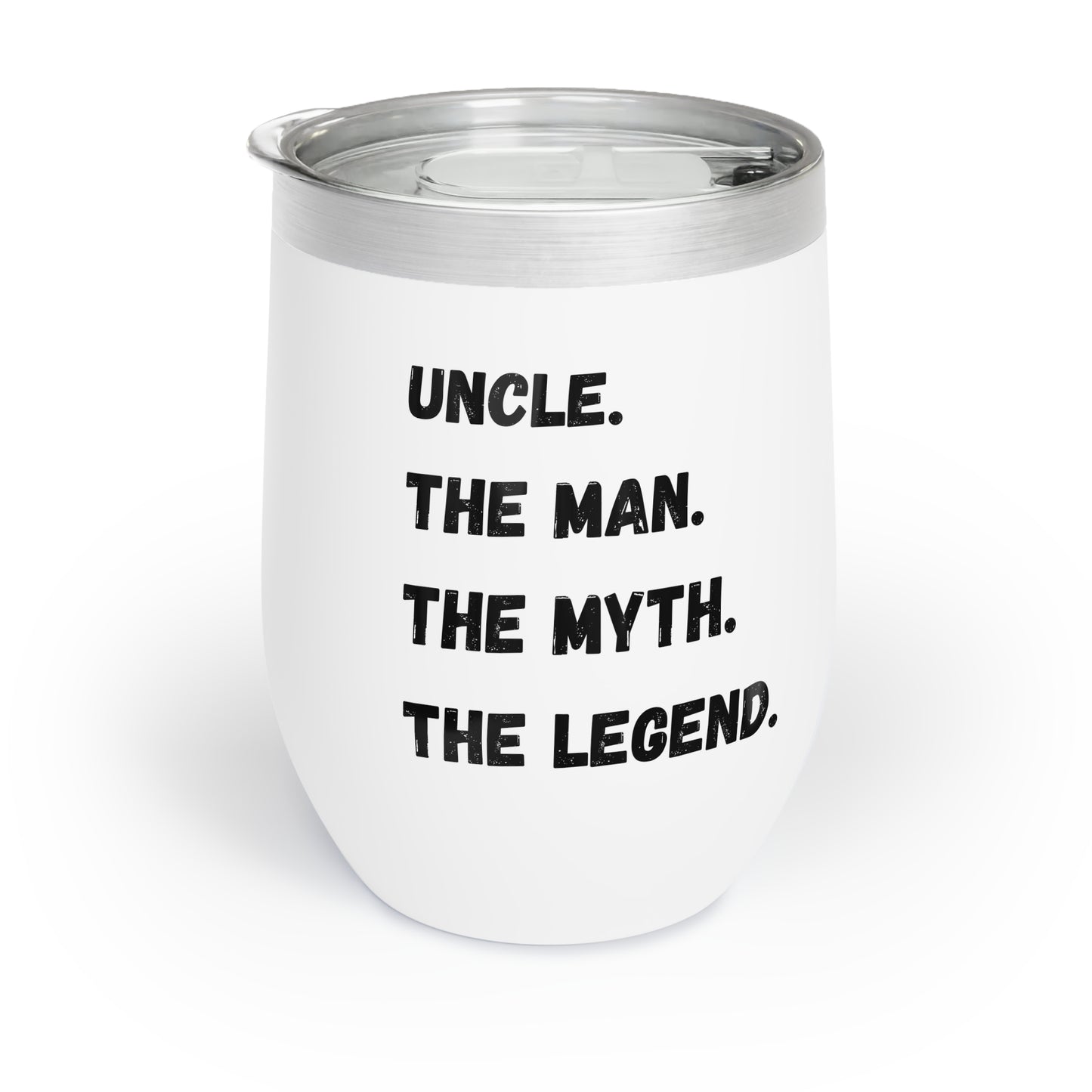 Uncle the man the myth the Legend tumbler gift for uncle brother gift padrino gift Chill Wine Tumbler coffee mug tea cup