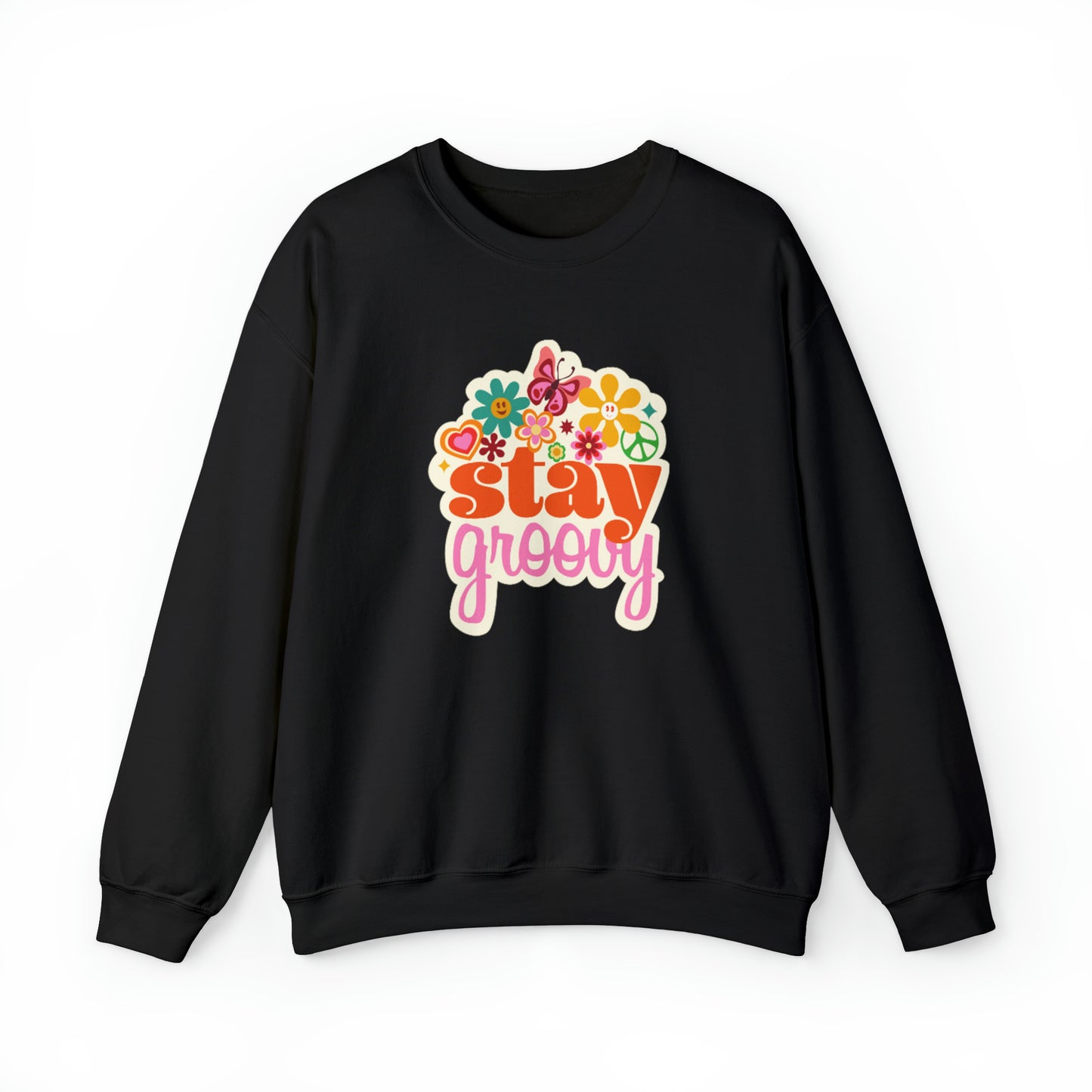 Stay Groovy sweatshirt, good vibes sweater, love inspire sweatshirt mode sweater, Homeschooling sweatshirt mom shirt, shirt unisex gift