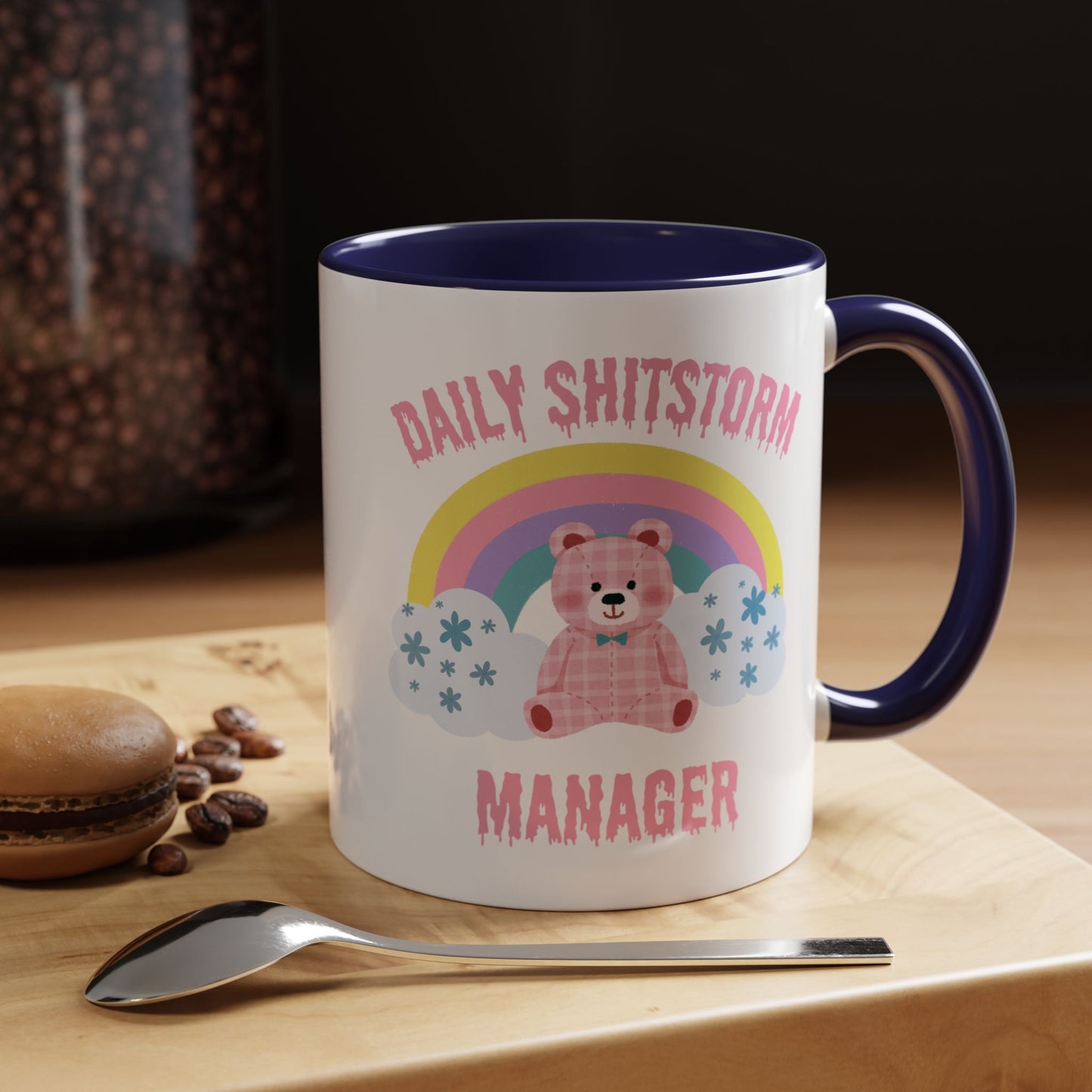 Christmas gift for manager gift for mom Daily Shitstorm Survivor's Club mug Funny Coworker Gift funny Boss Gift Christmas Office Gift Work