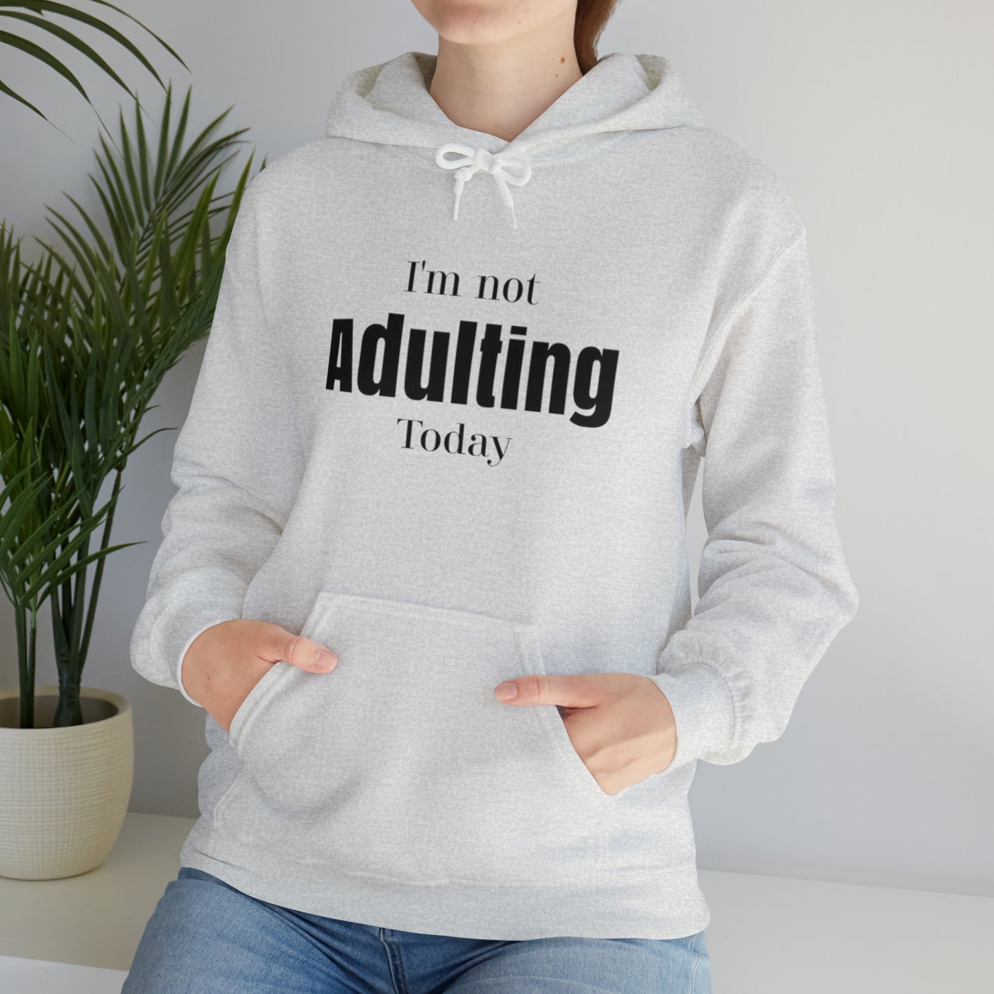 Adulting Sweatshirt unisex, I'm not adulting today, Funny adulting shirt Christmas Sweater,Christmas boss mom,Holiday Christmas gift