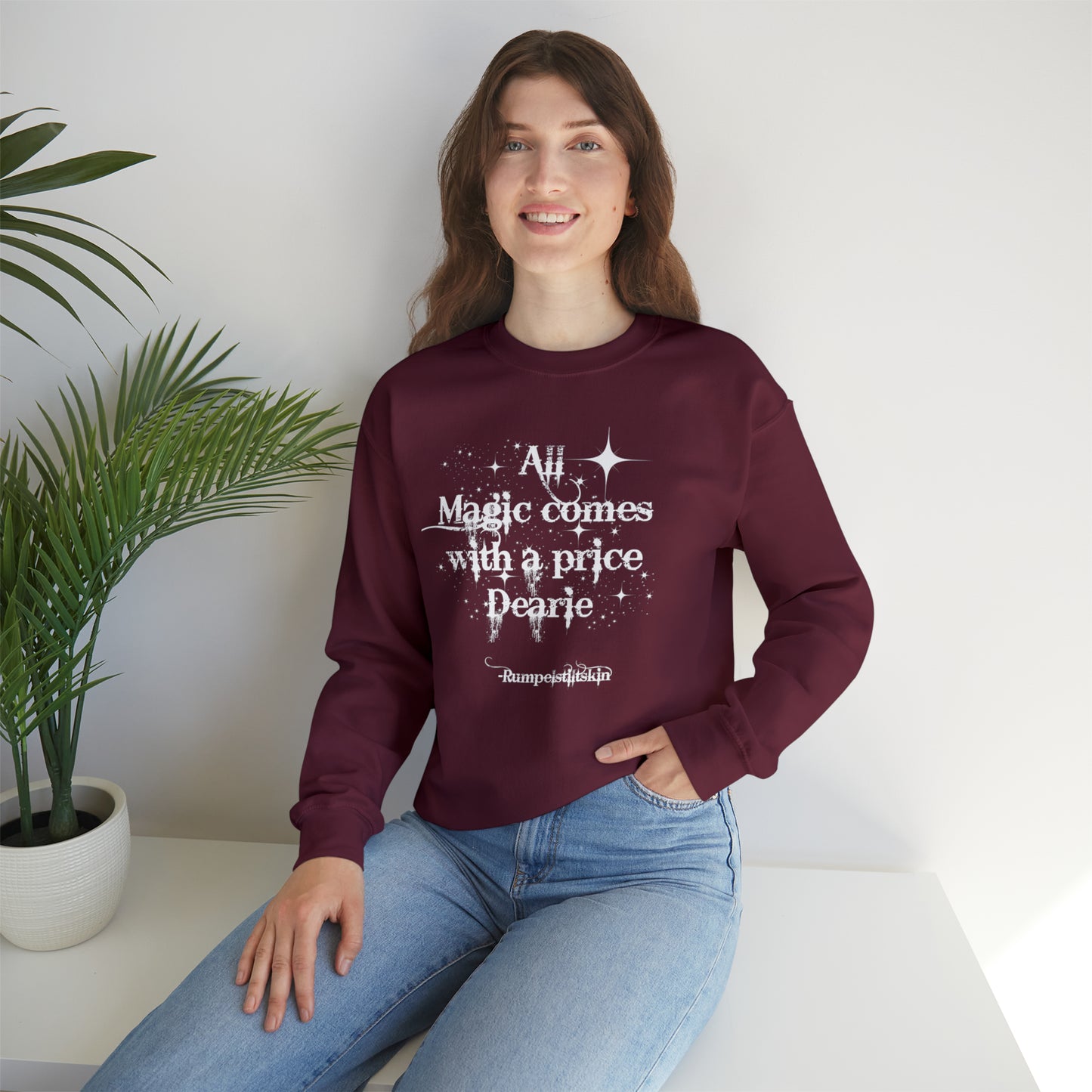 Once upon a time sweatshirt, OUAT fan shirt, Birthday gift for her, Melanin sweatshirt, Unisex Heavy Blend Crewneck Sweatshirt