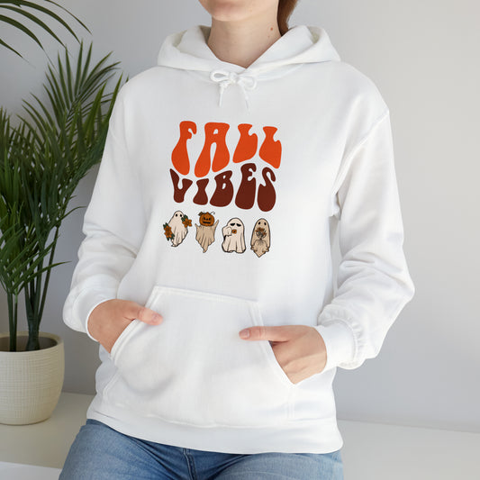 Fall Vibes Spooky season hoodie Vintage Halloween skeleton Sweatshirt Halloween Sweater Retro Halloween Sweater Christmas gift