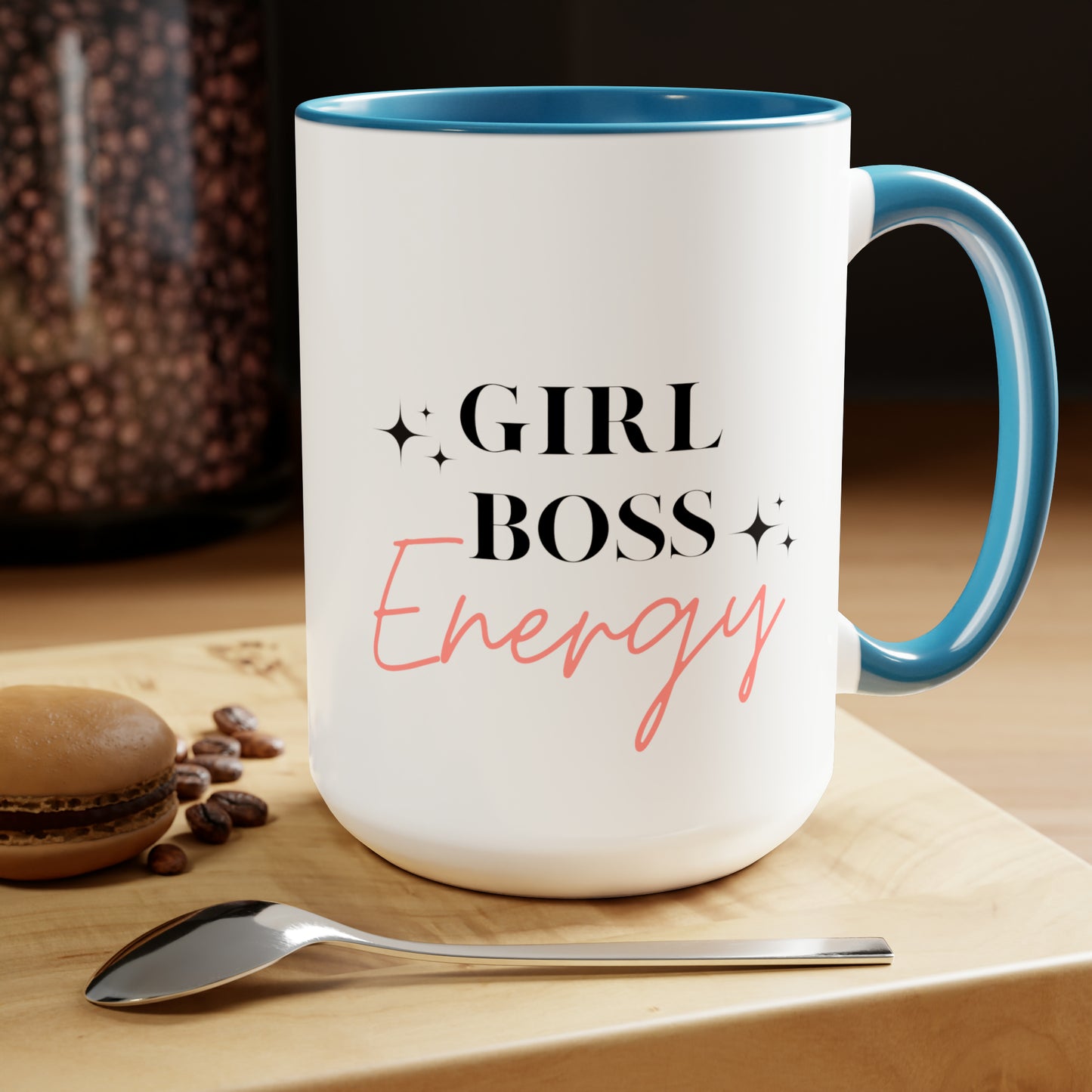 Girl boss energy mug Bossbabe Christmas mug gift for mom gift mug Floral mug gift for her Mug funny gift for wife Coffee Mug Christmas gift