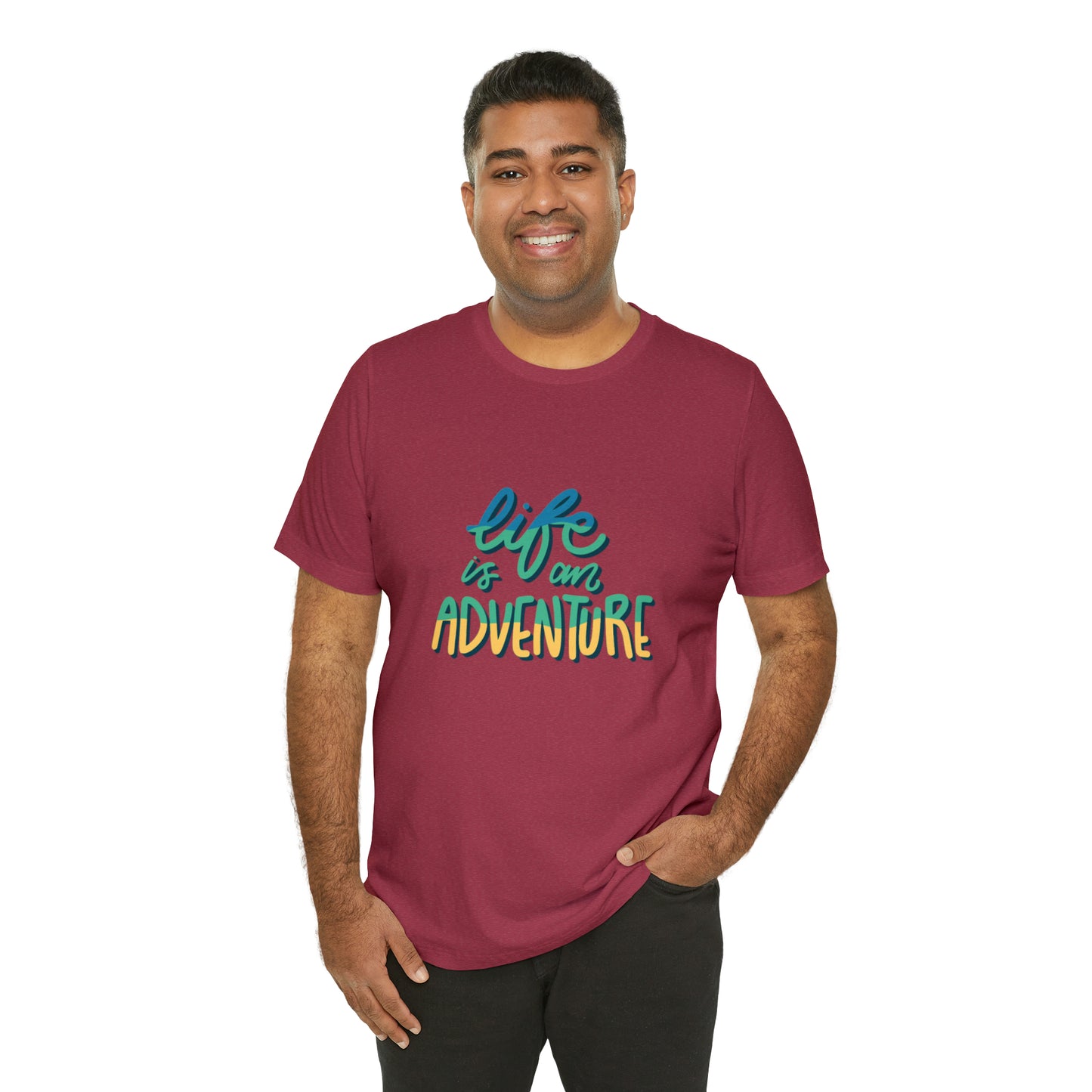 Life is a pure Adventure shirt, Good vibes only shirt, Adventurer shirt, Unisex gift, gift for her, gift for him, vacation shirt,best friend