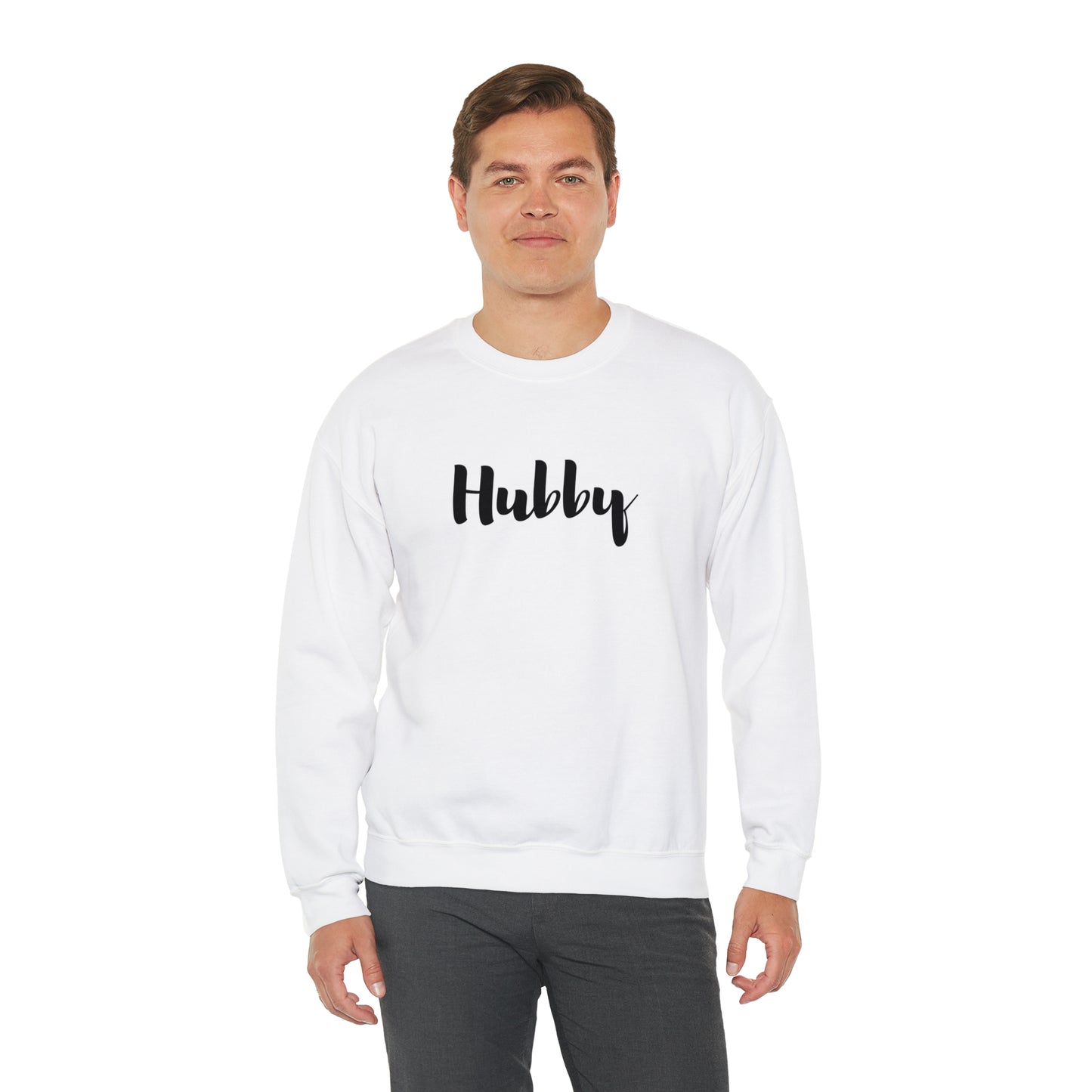 Hubby unisex sweatshirt, bride groom attire, bridal shower gift,Fathers Day Gift, Dad shirt, Husband birthday,